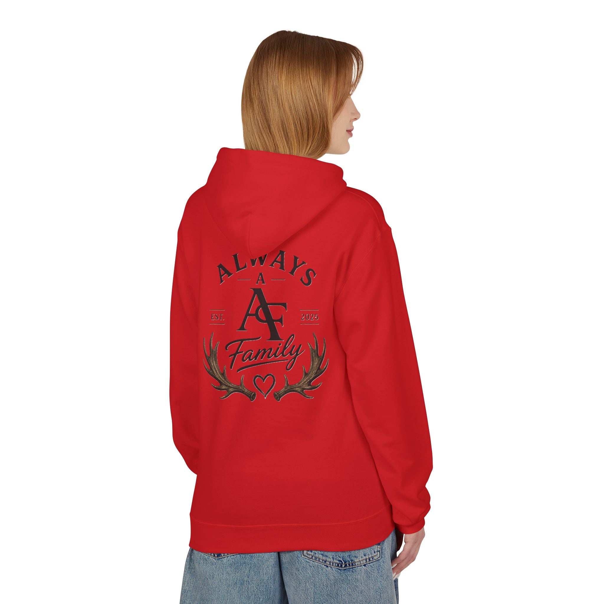 Family legacy Hoodie — "Always A Family" Cozy Fleece Pullover