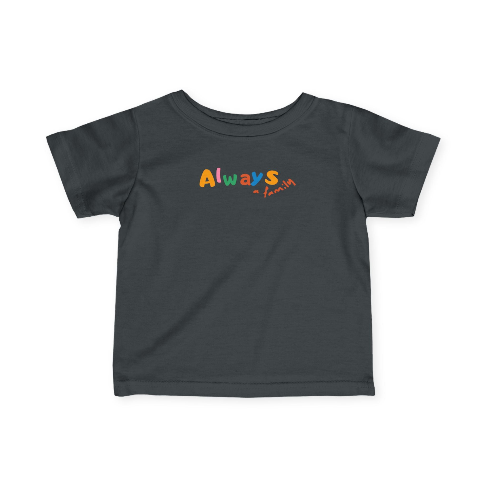 Infant Tee — "Always a Laugh" Colorful Playful Baby T‑Shirt