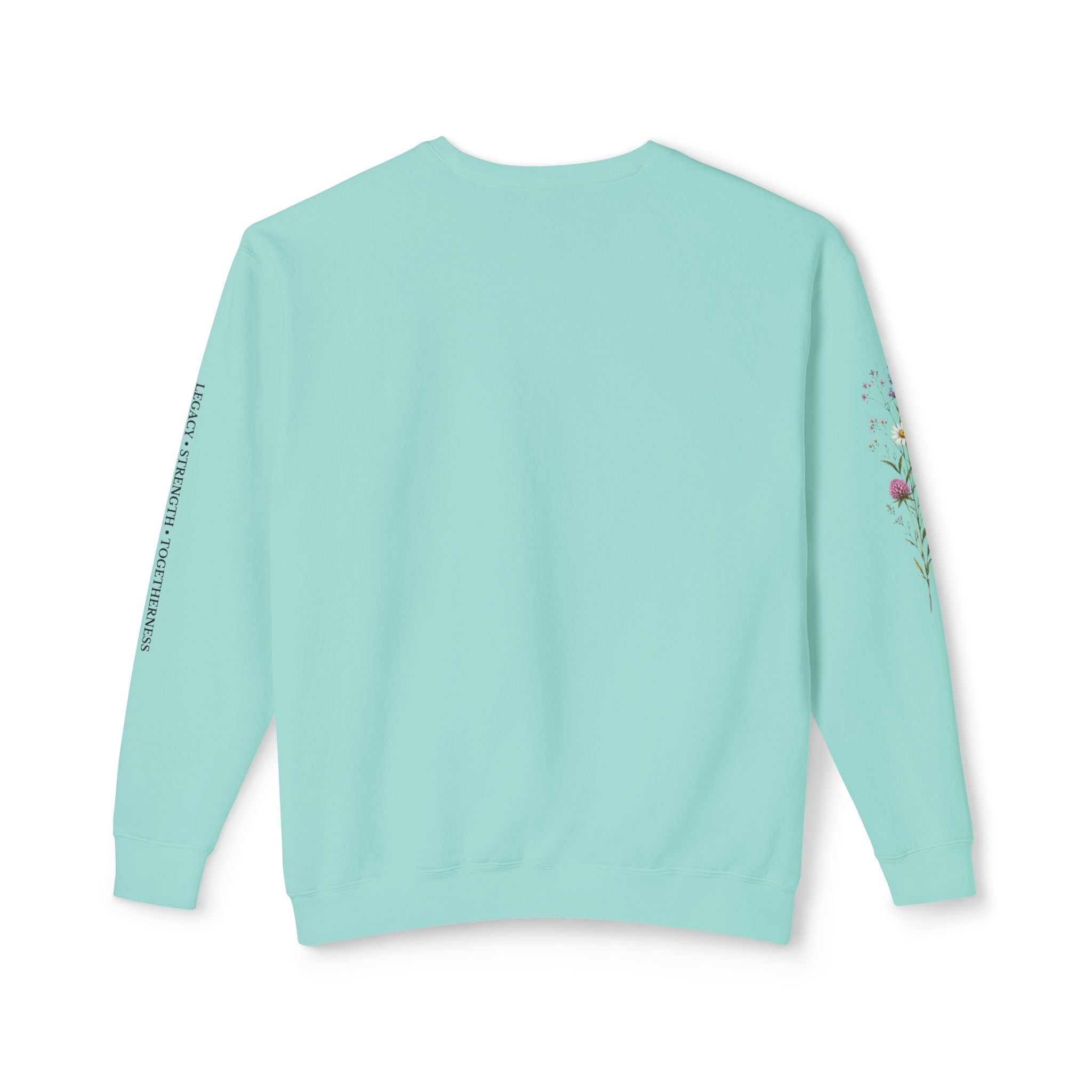 Always Family Floral Crewneck Sweatshirt
