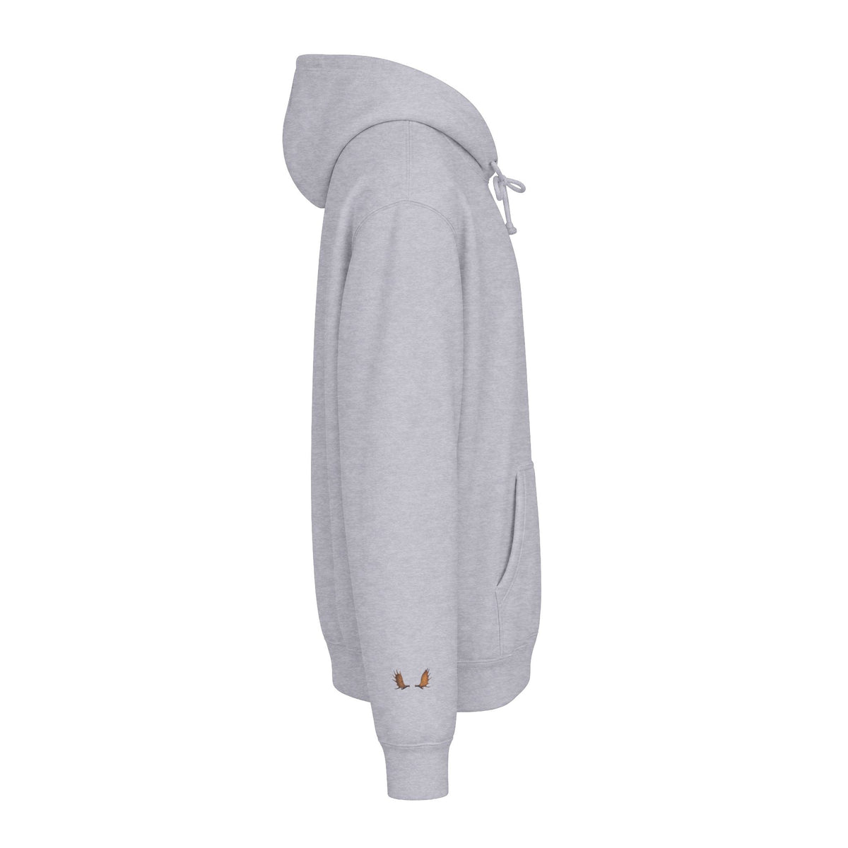 Always a Family Hoodie — Cozy White Script Family Sweatshirt