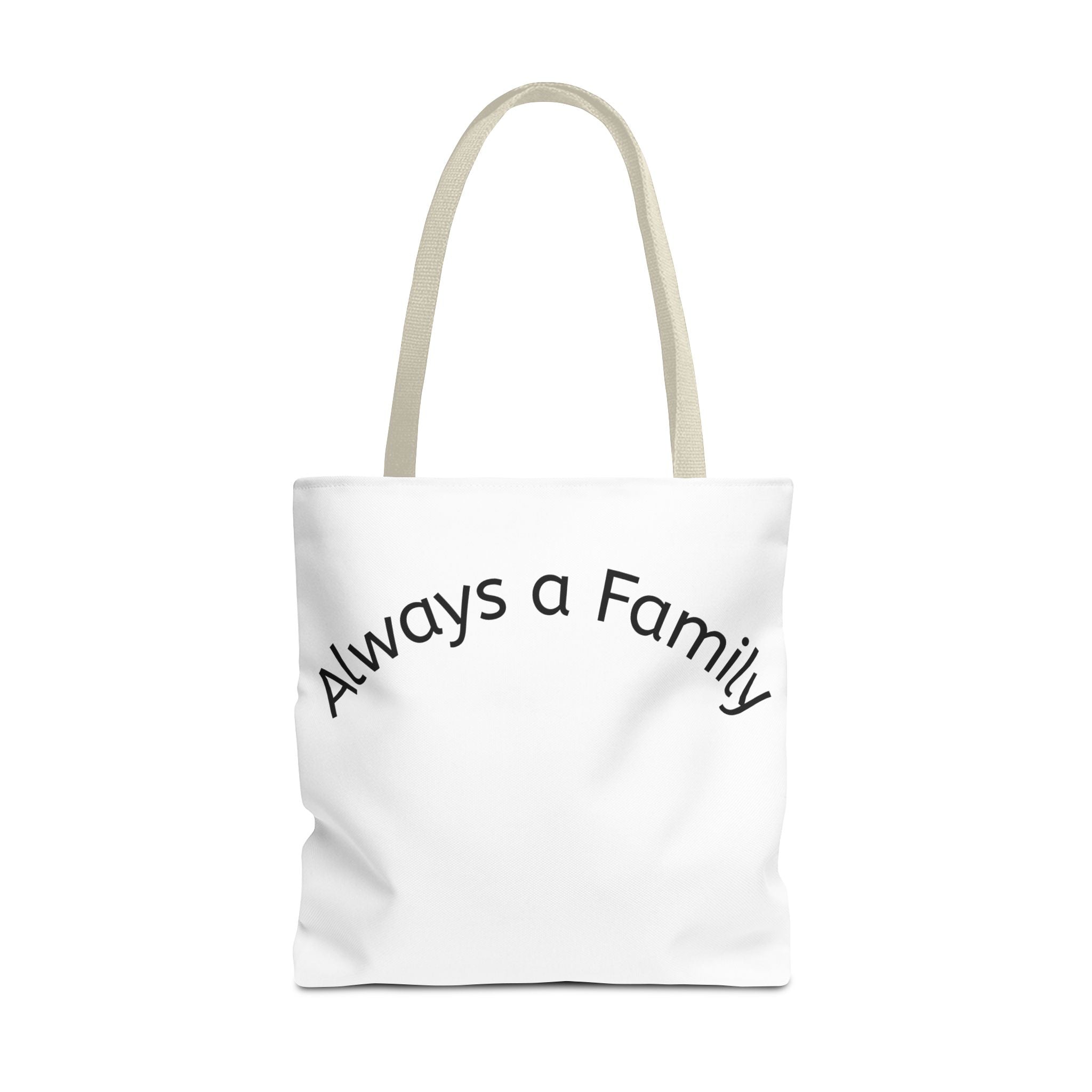 Tote — "Always a Family" Moose Antler Accent Tote Bag