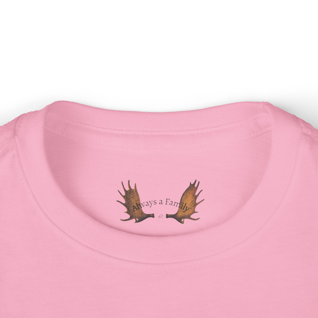 Toddler Long Sleeve Tee - 'Always a Family' Heart Watercolor Kids Shirt