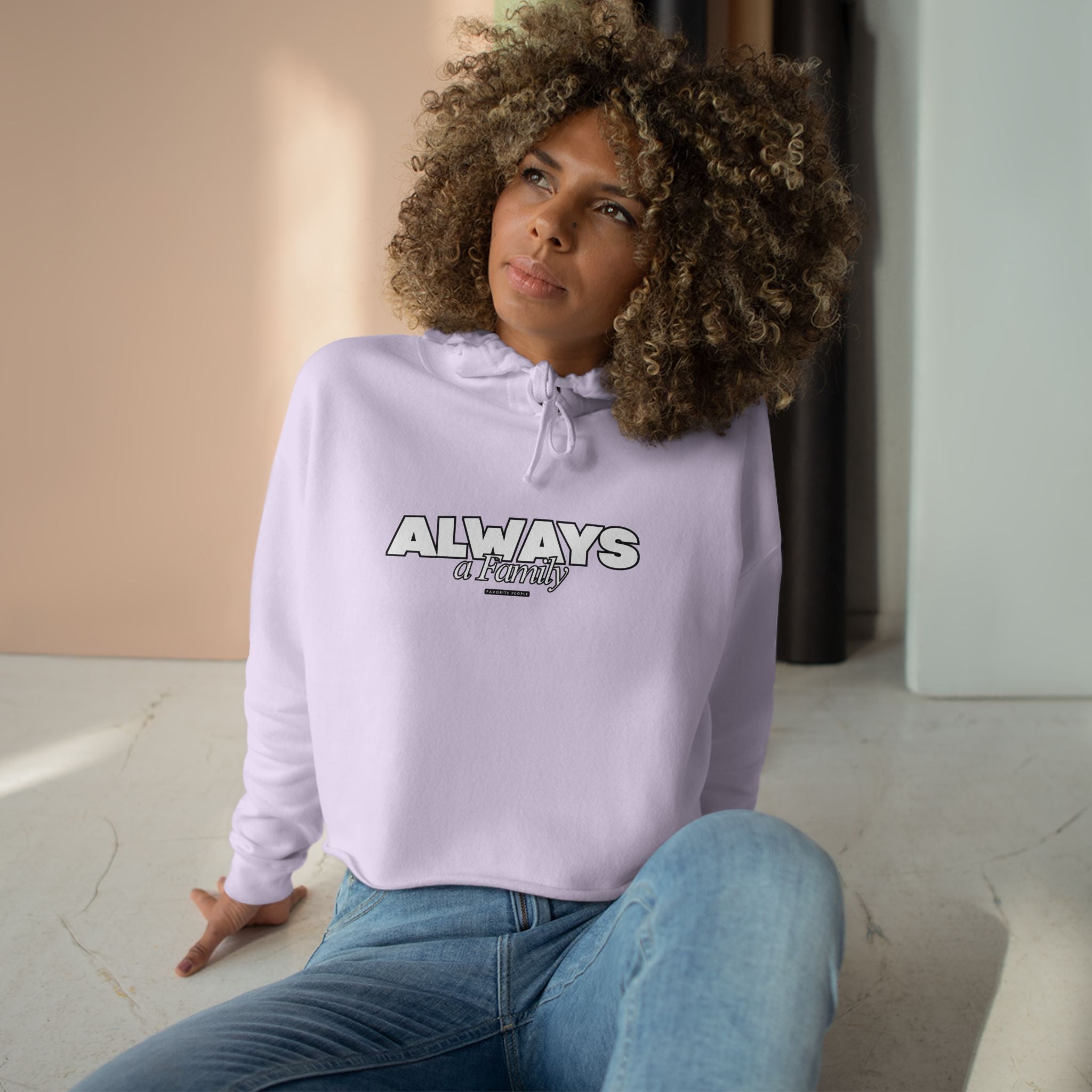 Always A Winner Cropped Hoodie — Favorite People