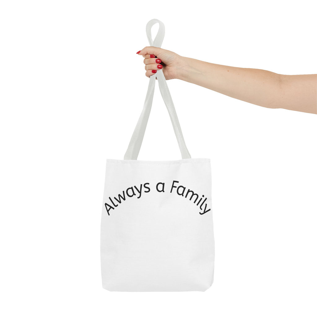 Tote — "Always a Family" Moose Antler Accent Tote Bag