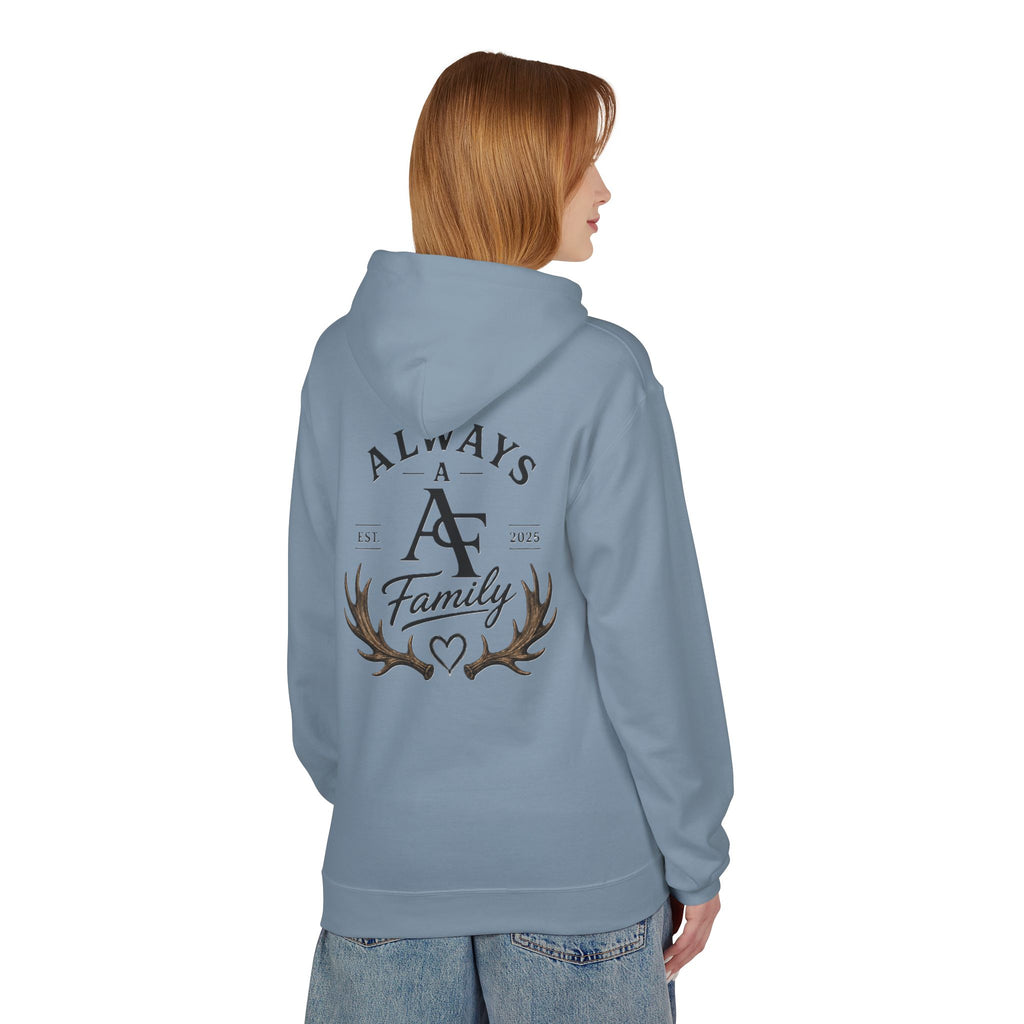 Family legacy Hoodie — "Always A Family" Cozy Fleece Pullover