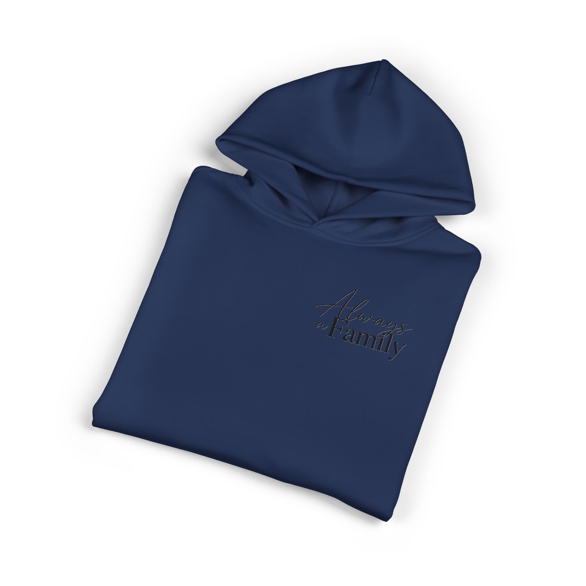 Family Tree Hoodie — "Always a Family" Heart Tree Comfort Pullover