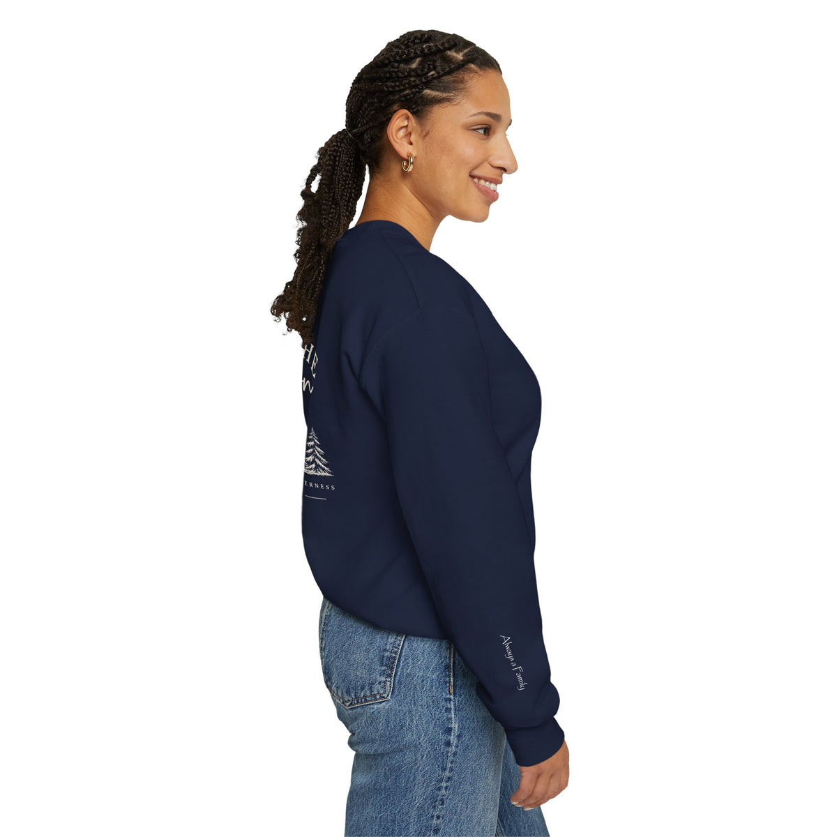 Family Is the Tradition Christmas Sweatshirt – "Always a Family" Crewneck