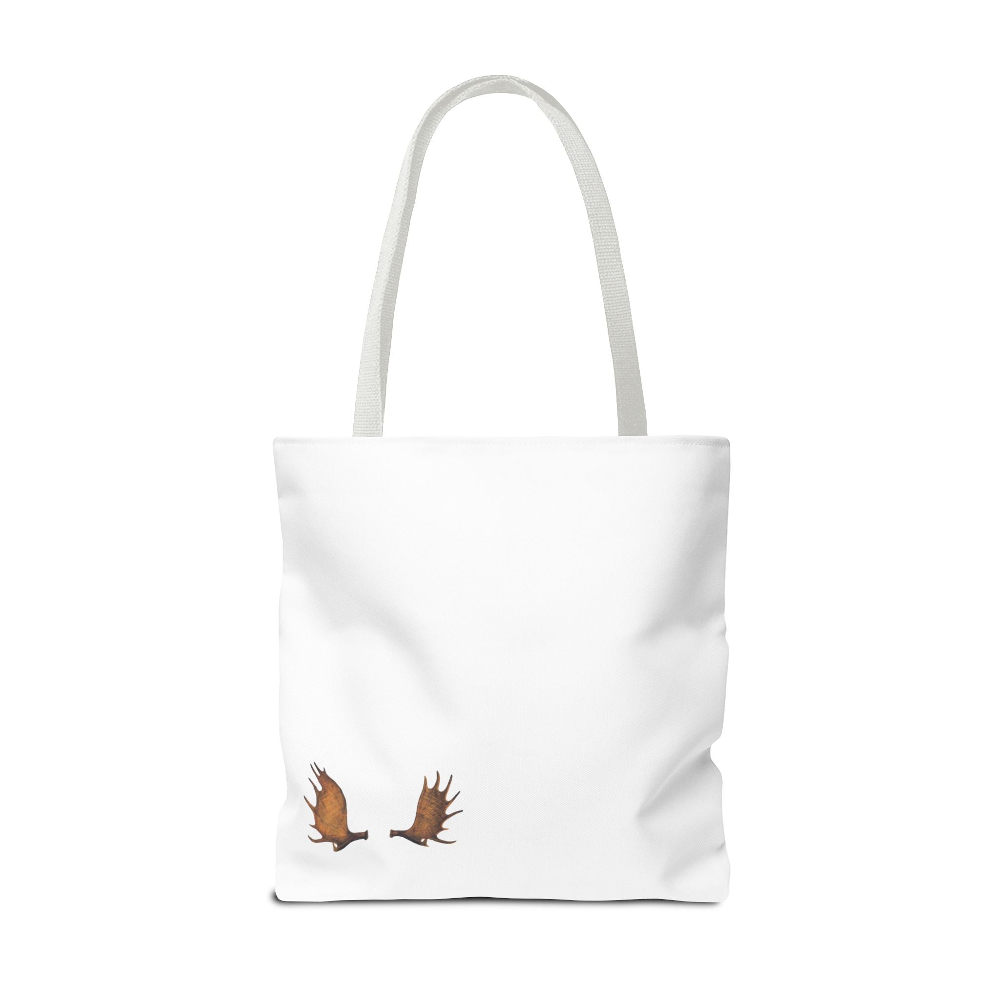 Tote — "Always a Family" Moose Antler Accent Tote Bag