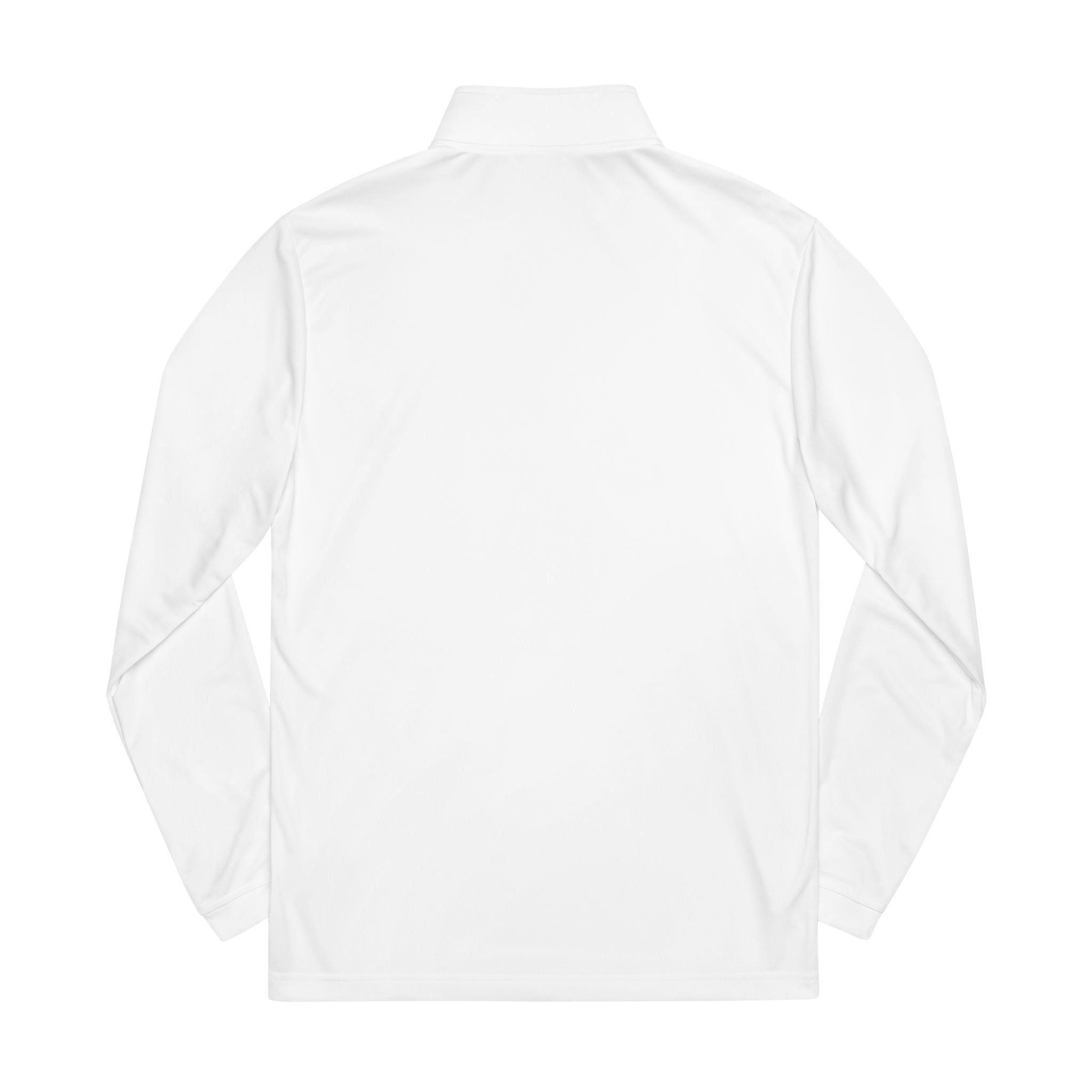Embroidered adidas Quarter-Zip Pullover – Minimal Script Logo, Lightweight Performance Top