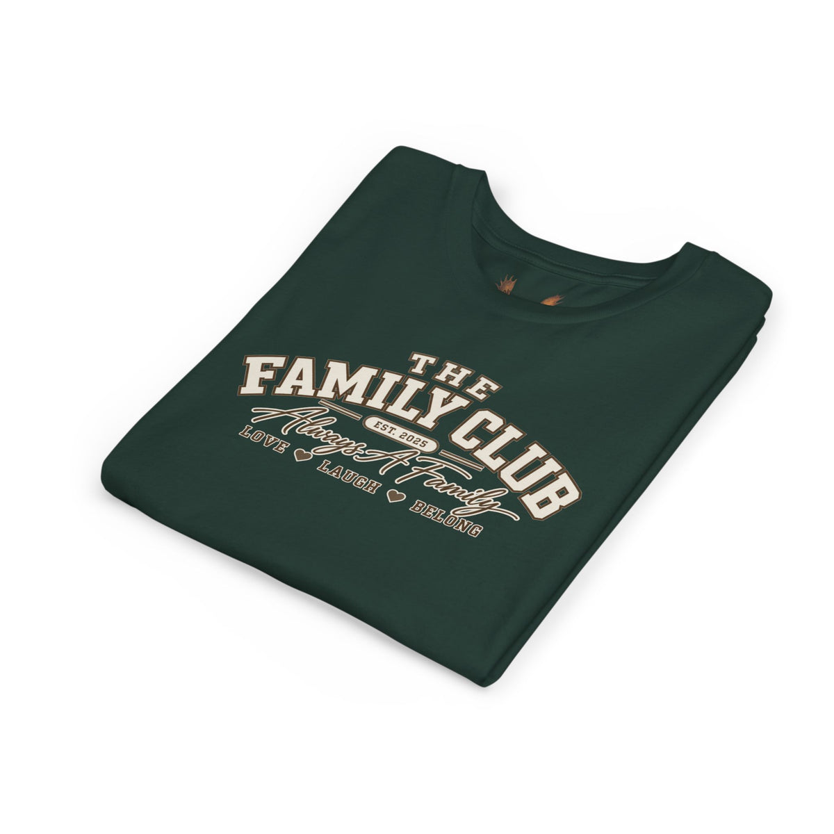 Youth Tee – "The Family Club" Always A Family Kids' Shirt