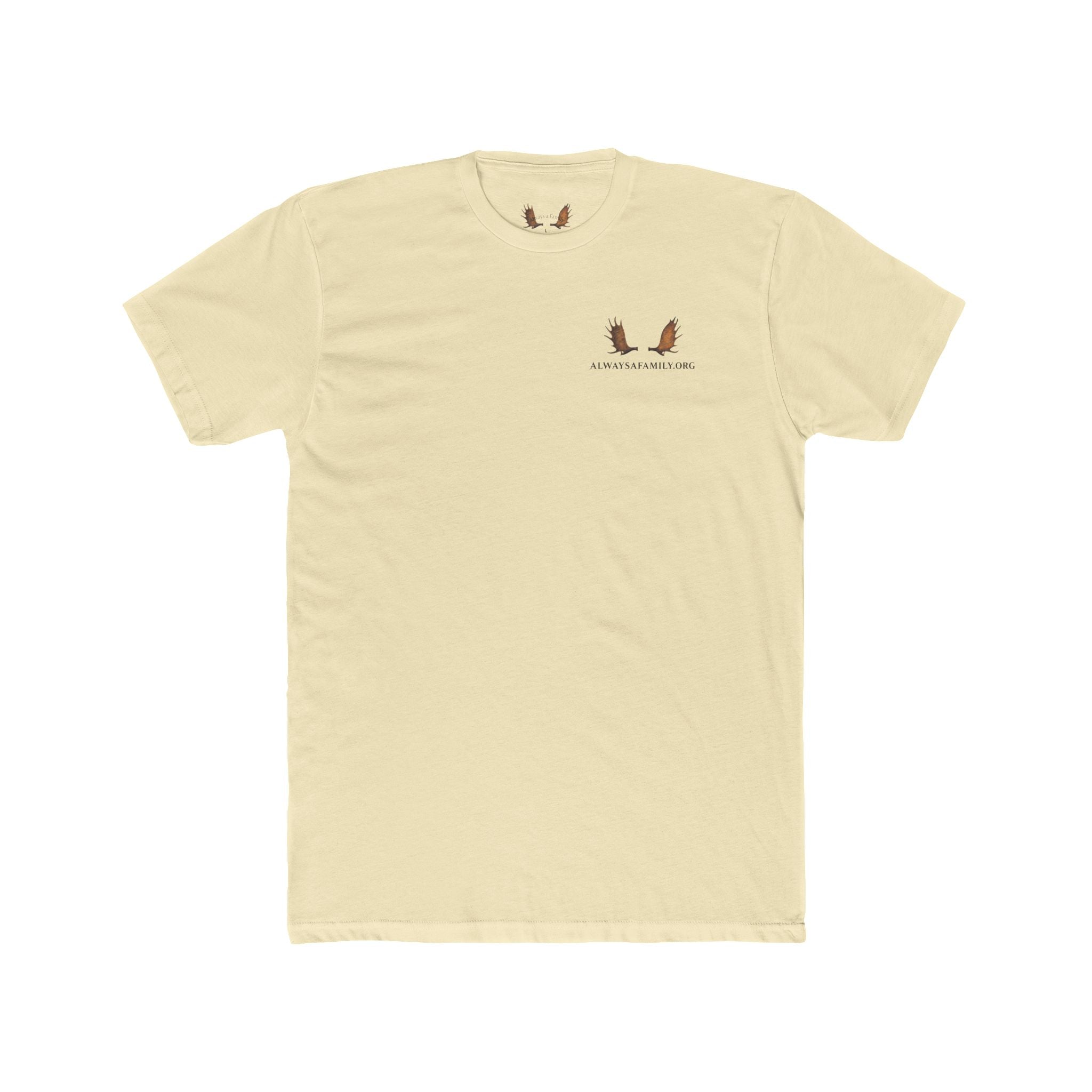 Always A Family T-Shirt — Antler Heart Logo Crew Tee