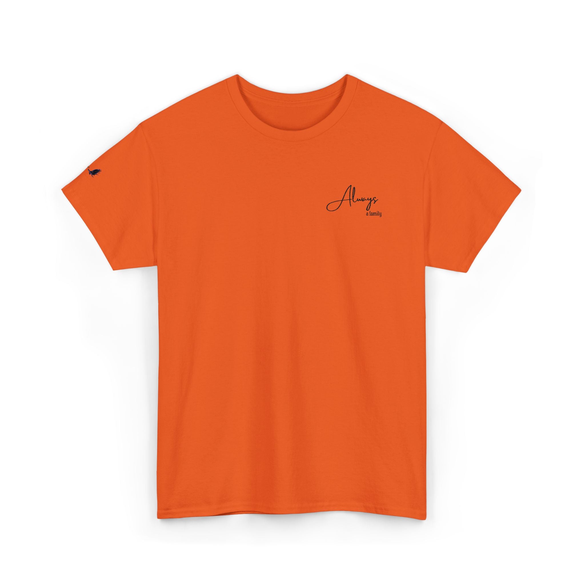 Classic 'Always' Script Tee — Minimalist White T-Shirt