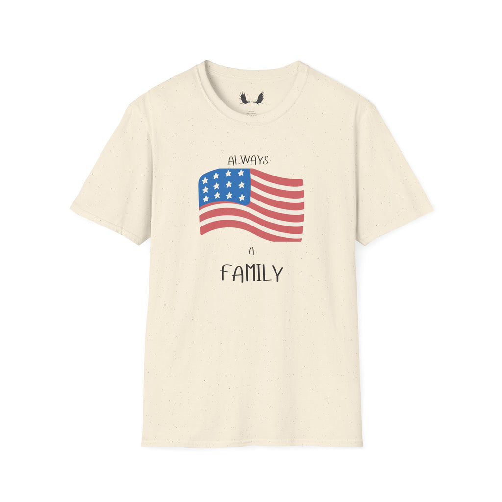 Always a Family Flag T-Shirt