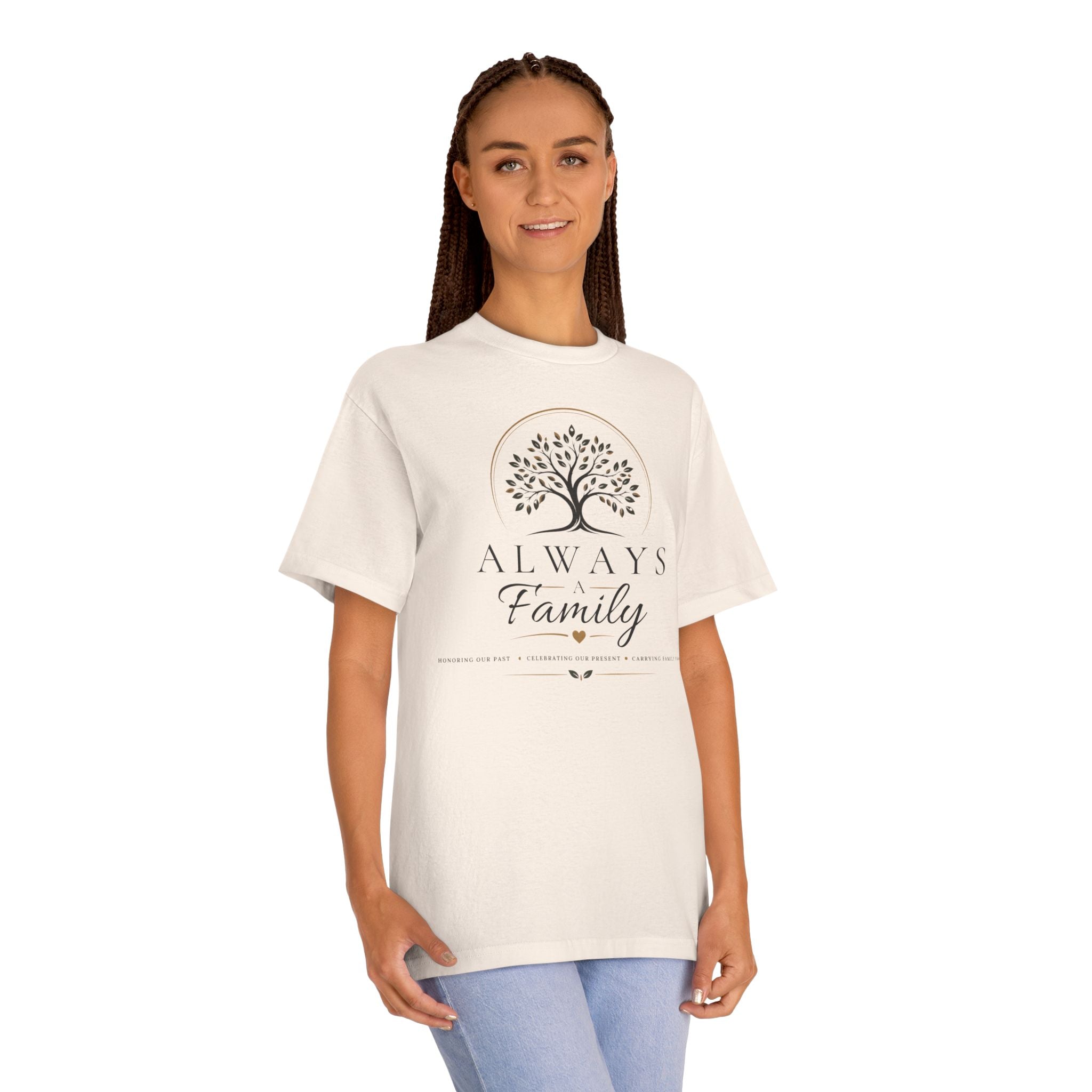 Family Tree T‑Shirt — "Always Family" Tribute Tee