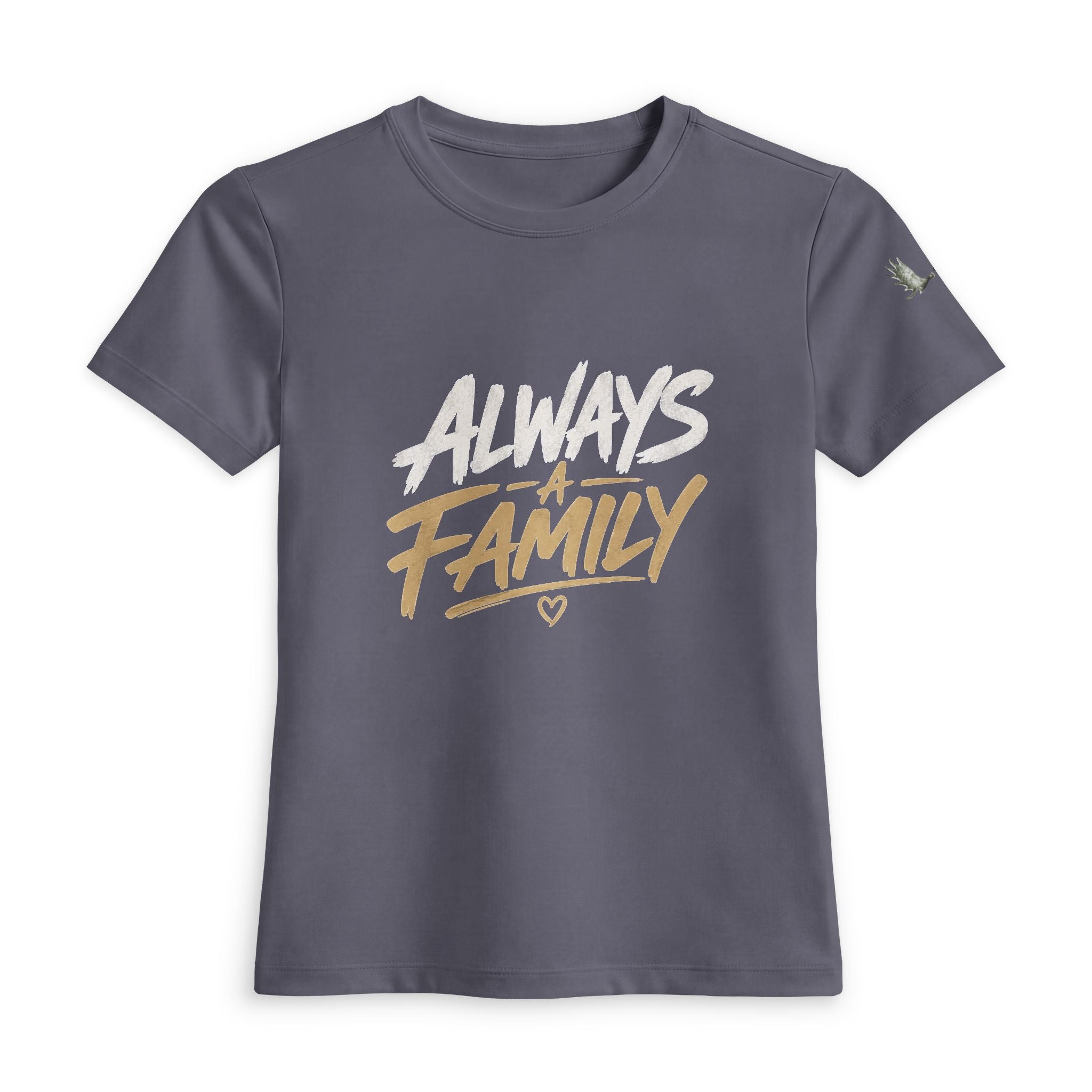 Always Family Women’s Tee — Bold Script Family Love Shirt