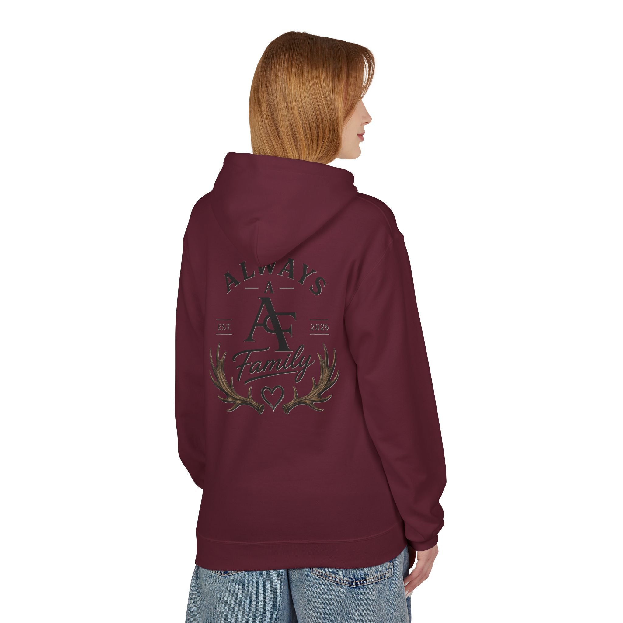 Family legacy Hoodie — "Always A Family" Cozy Fleece Pullover