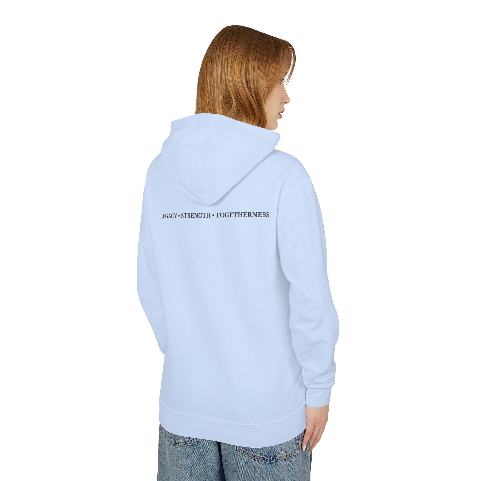 Always A Family Hoodie — Cozy Family Silhouette Pullover