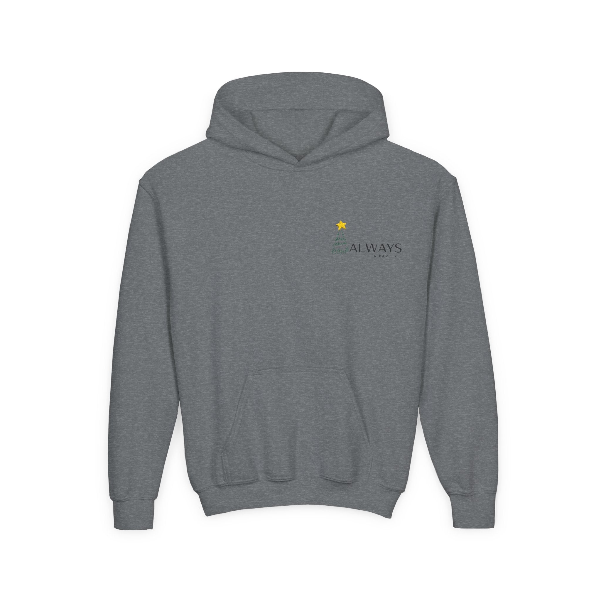 Youth Hoodie - Christmas Graphic
