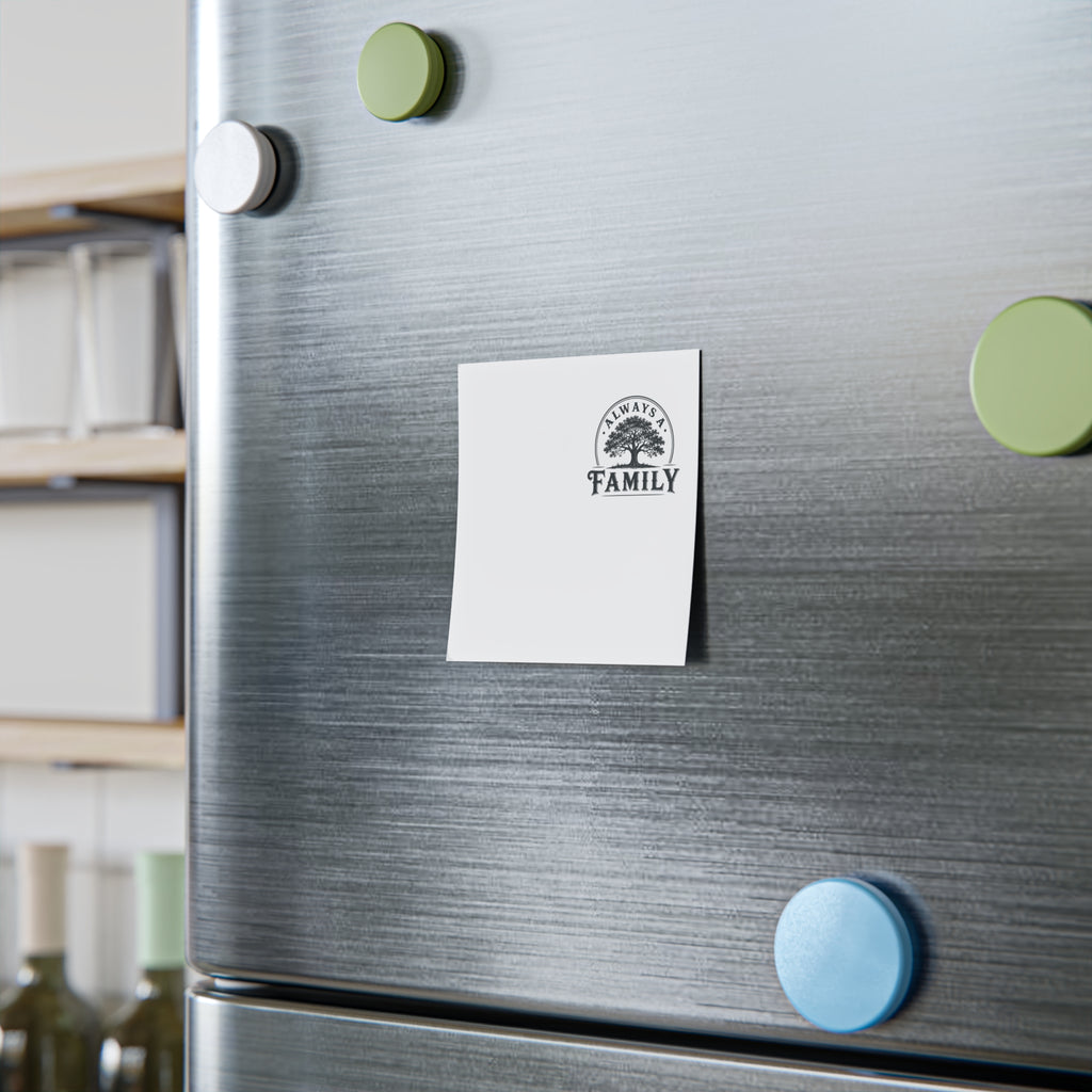 Always a Family Post-it Note Pad — Tree Logo Sticky Notes for Home & Family
