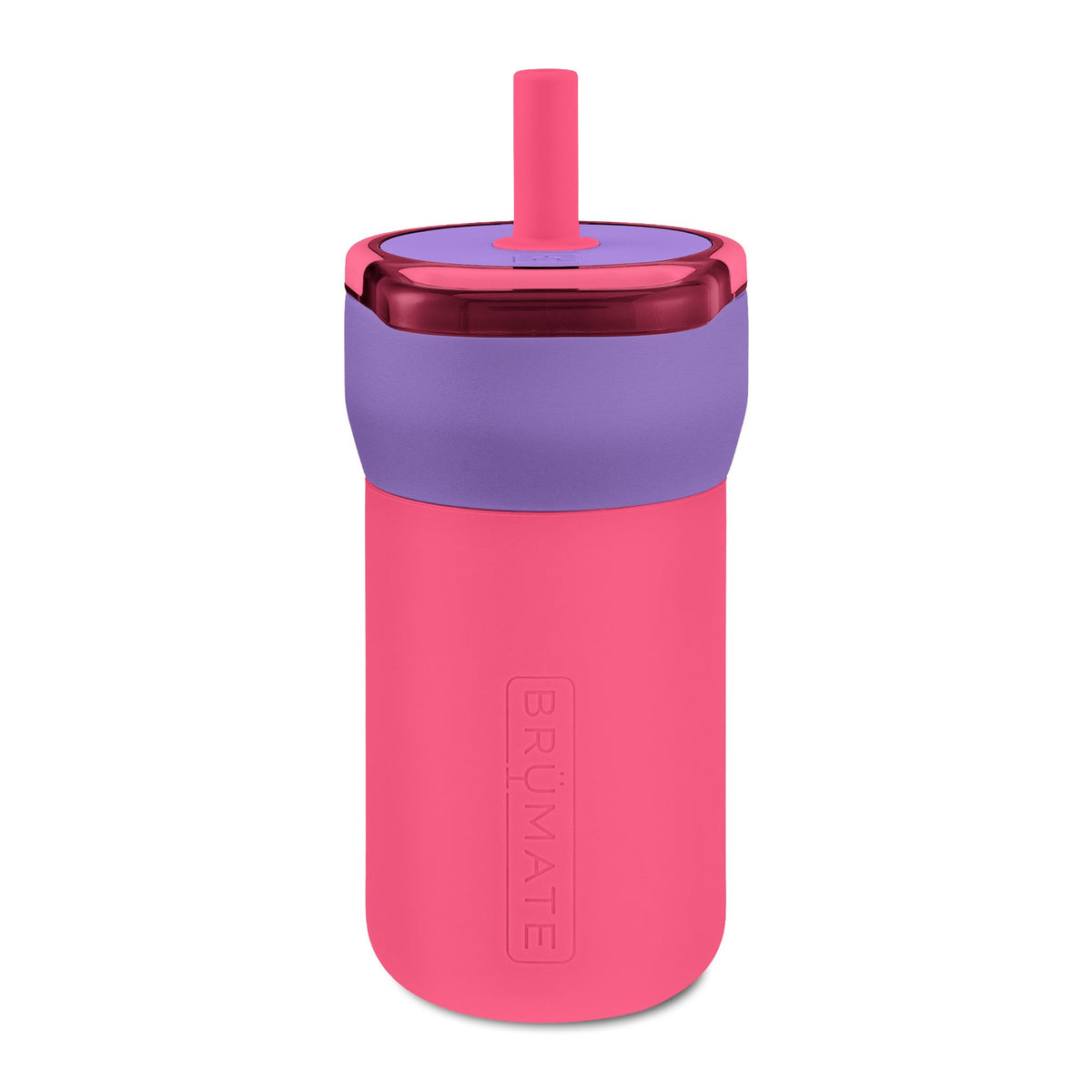 Kids 12oz Leakproof Straw Tumbler — 'Always a Family' Engraved Kids Water Bottle