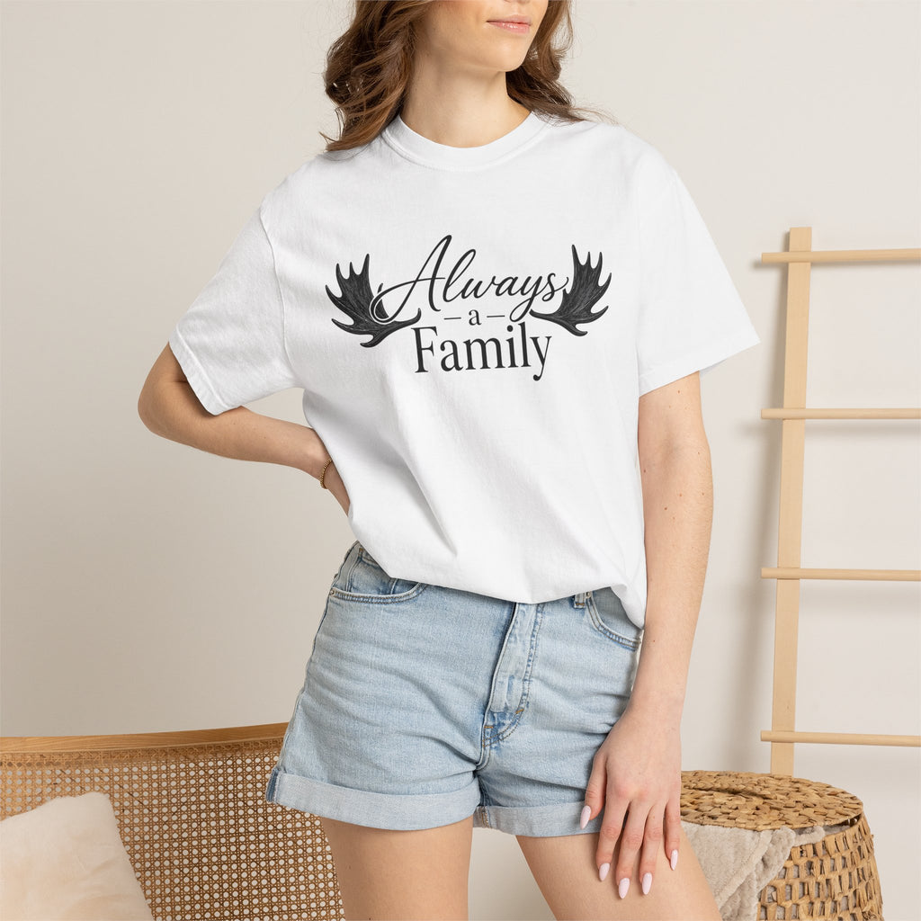 Always a Family T-Shirt — 'Always a Family' Graphic Tee (Legacy • Strength • Togetherness)