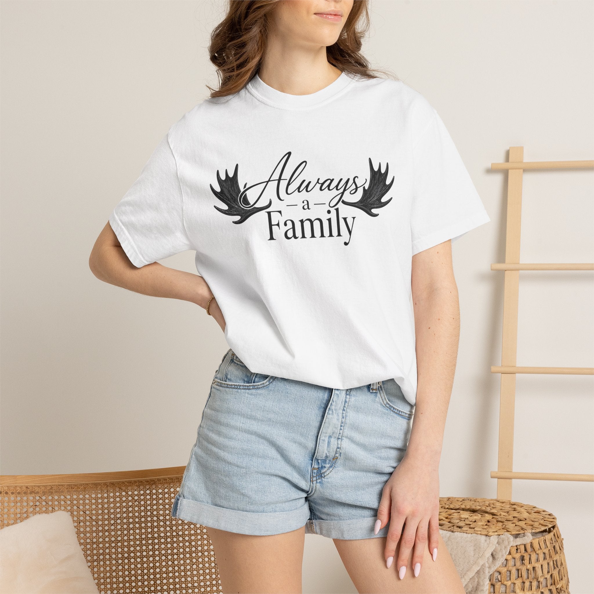 Always a Family T-Shirt — 'Always a Family' Graphic Tee (Legacy • Strength • Togetherness)