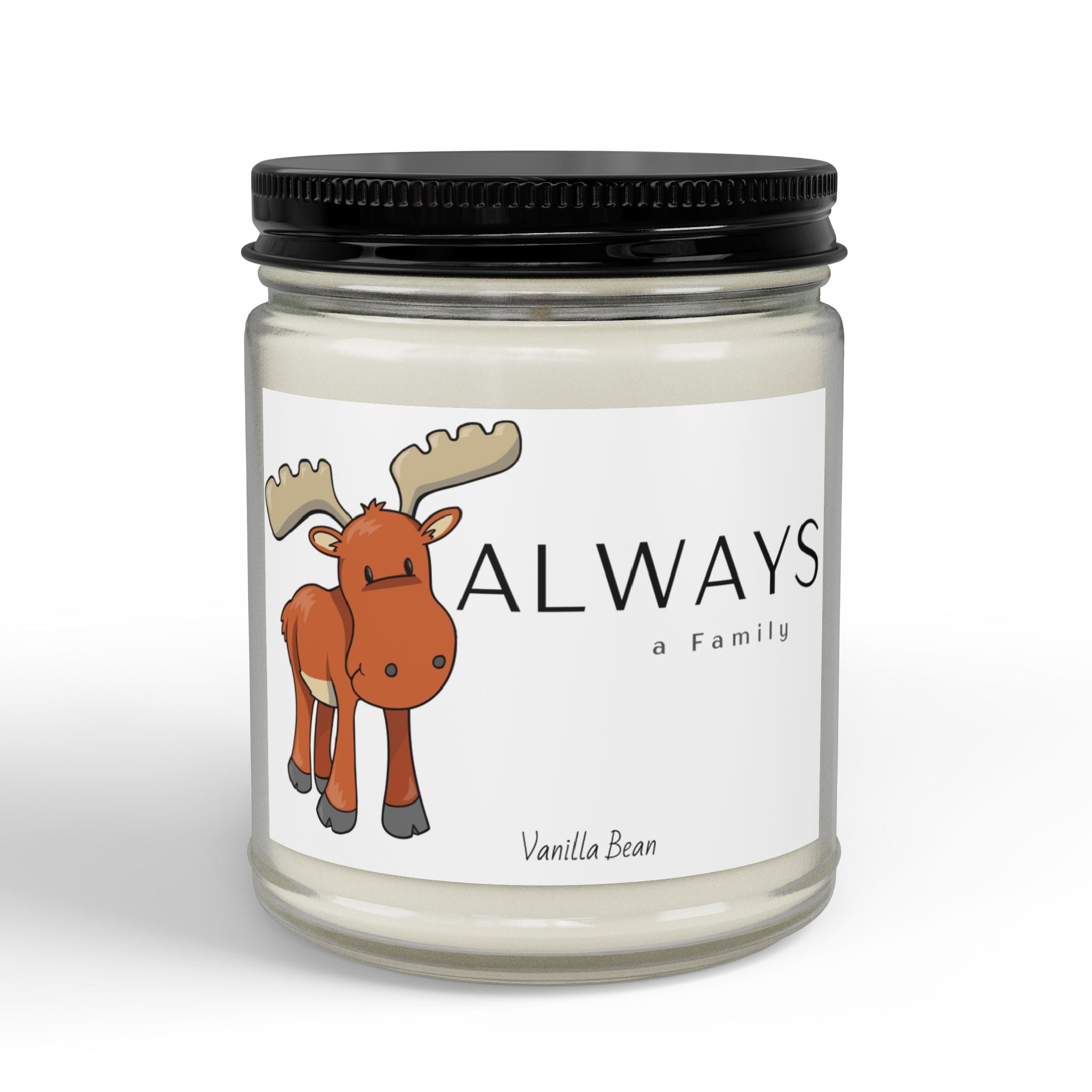 Moose 'Always' Scented Soy Candle — 9oz vanilla bean