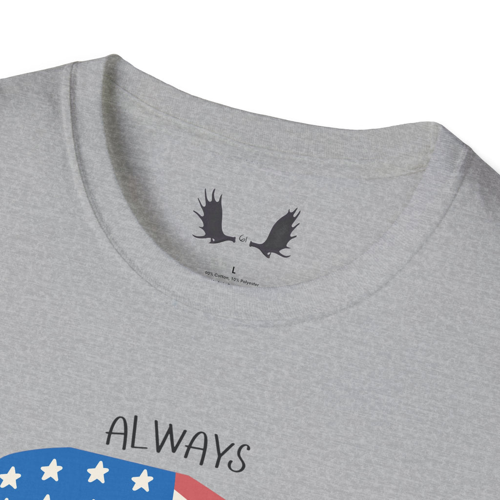 Always a Family Flag T-Shirt