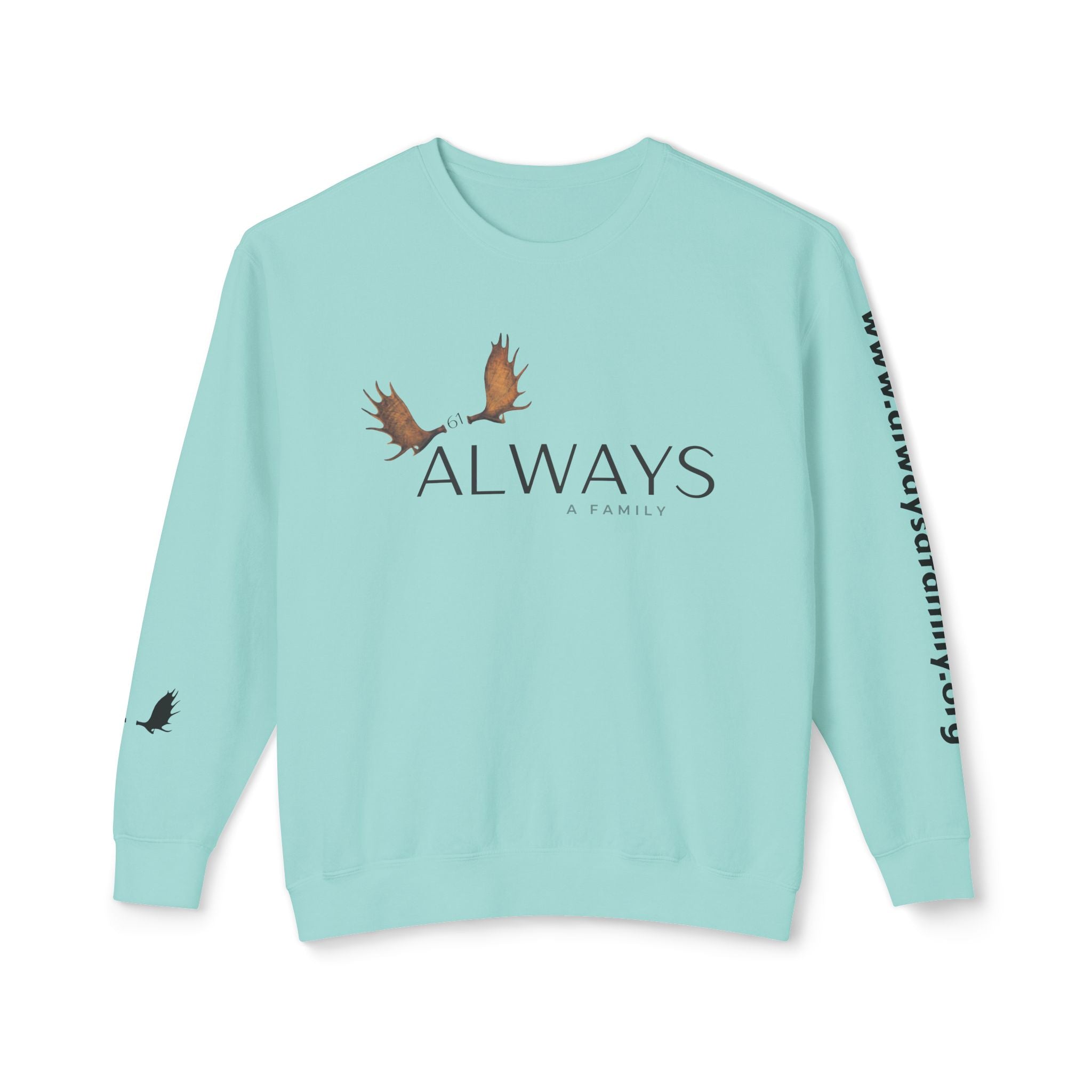 Once a family, always a family crewneck