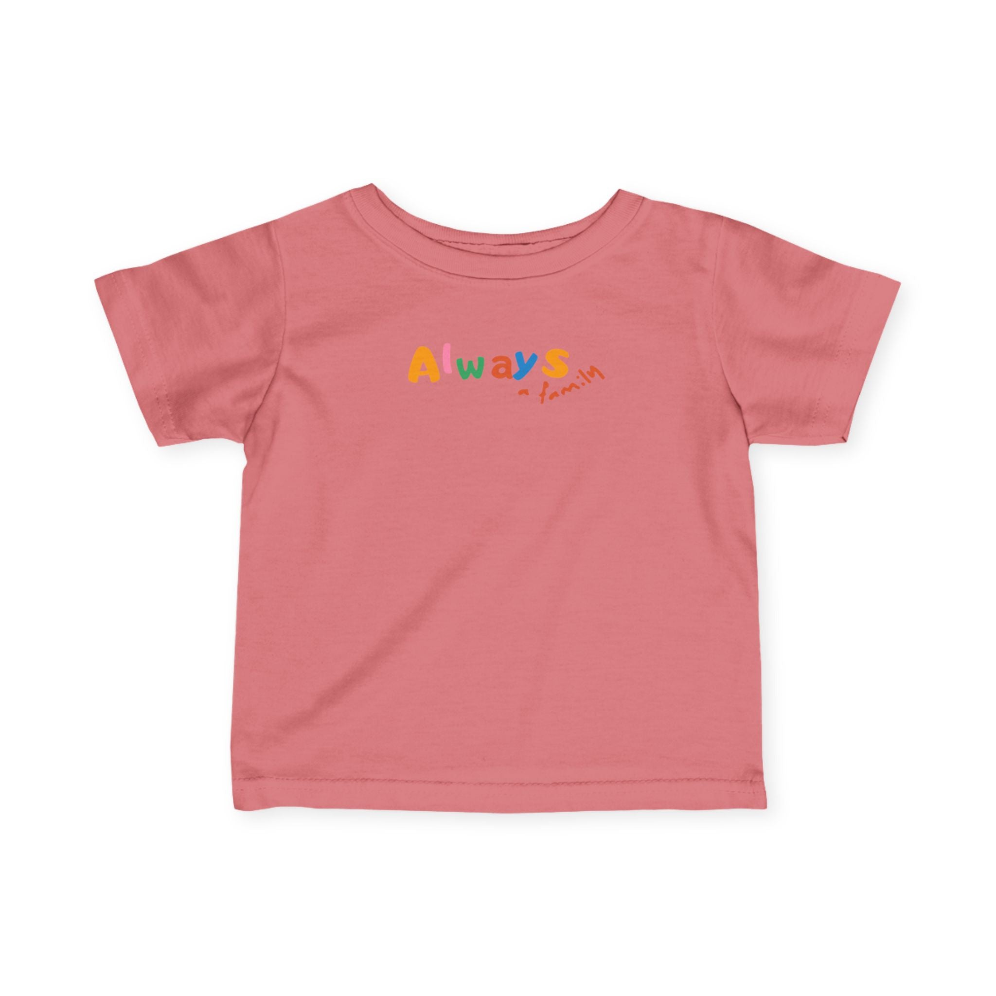 Infant Tee — "Always a Laugh" Colorful Playful Baby T‑Shirt