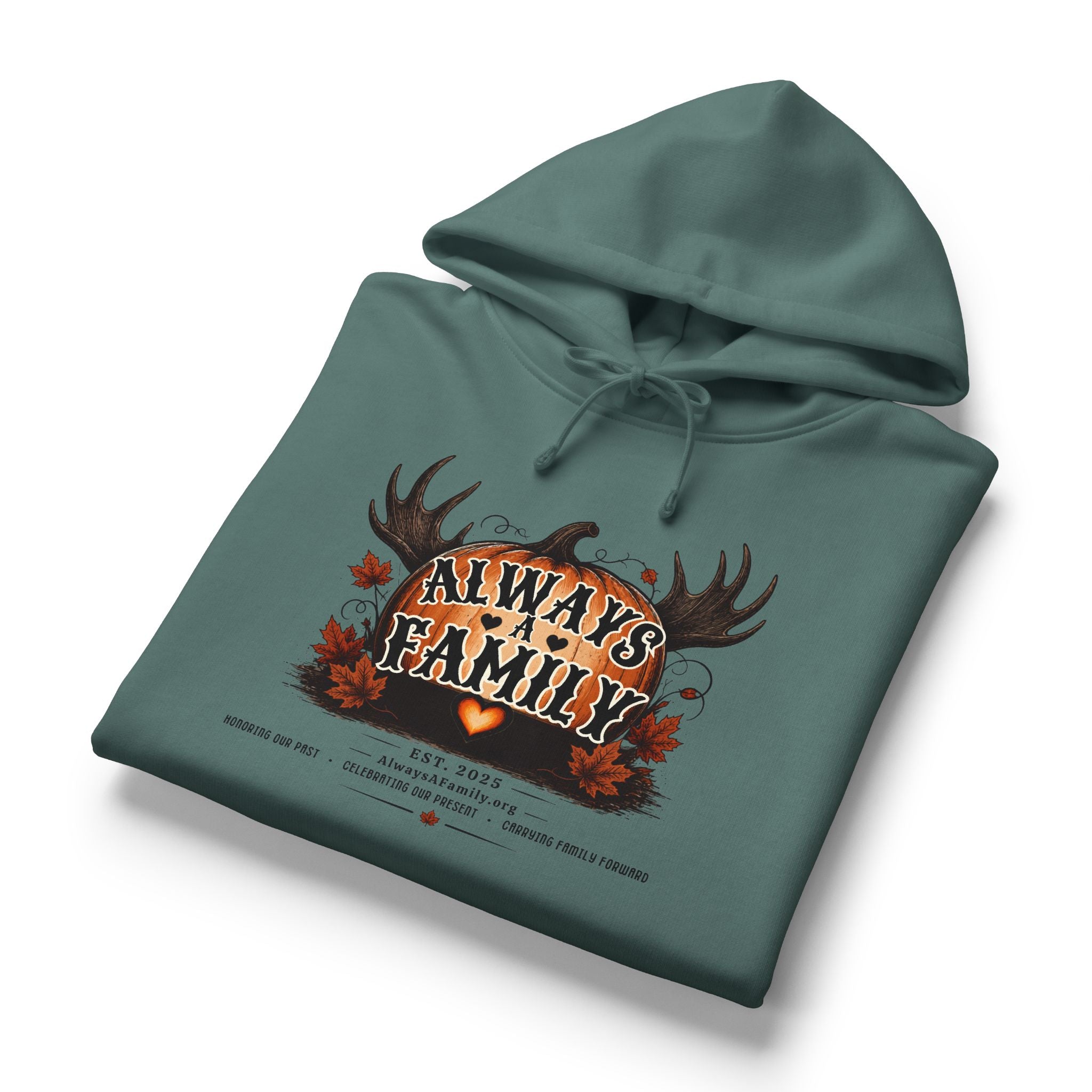 Always Family Hoodie Halloween — Autumn Antlers Graphic Women's Hoodie