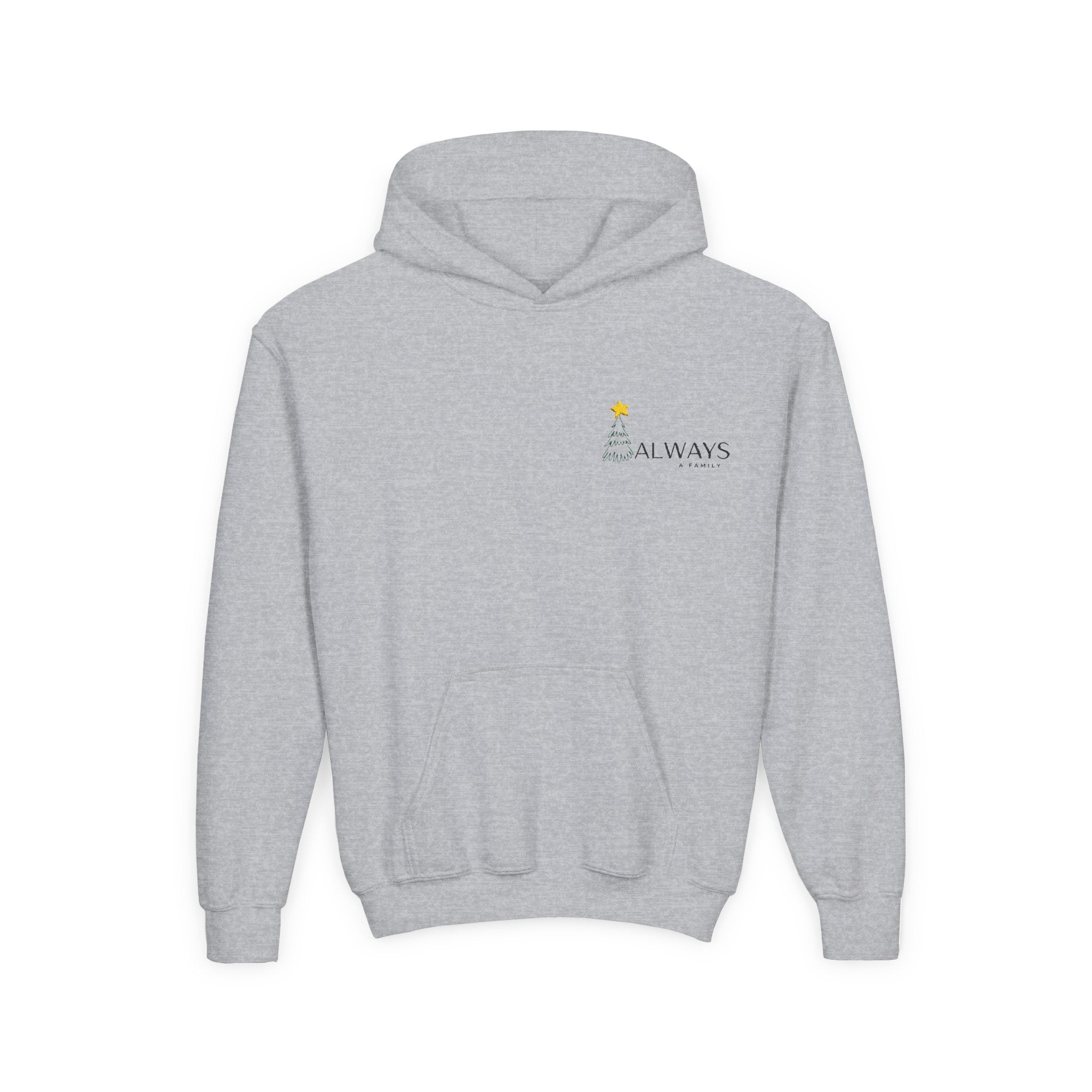 Youth Hoodie - Christmas Graphic