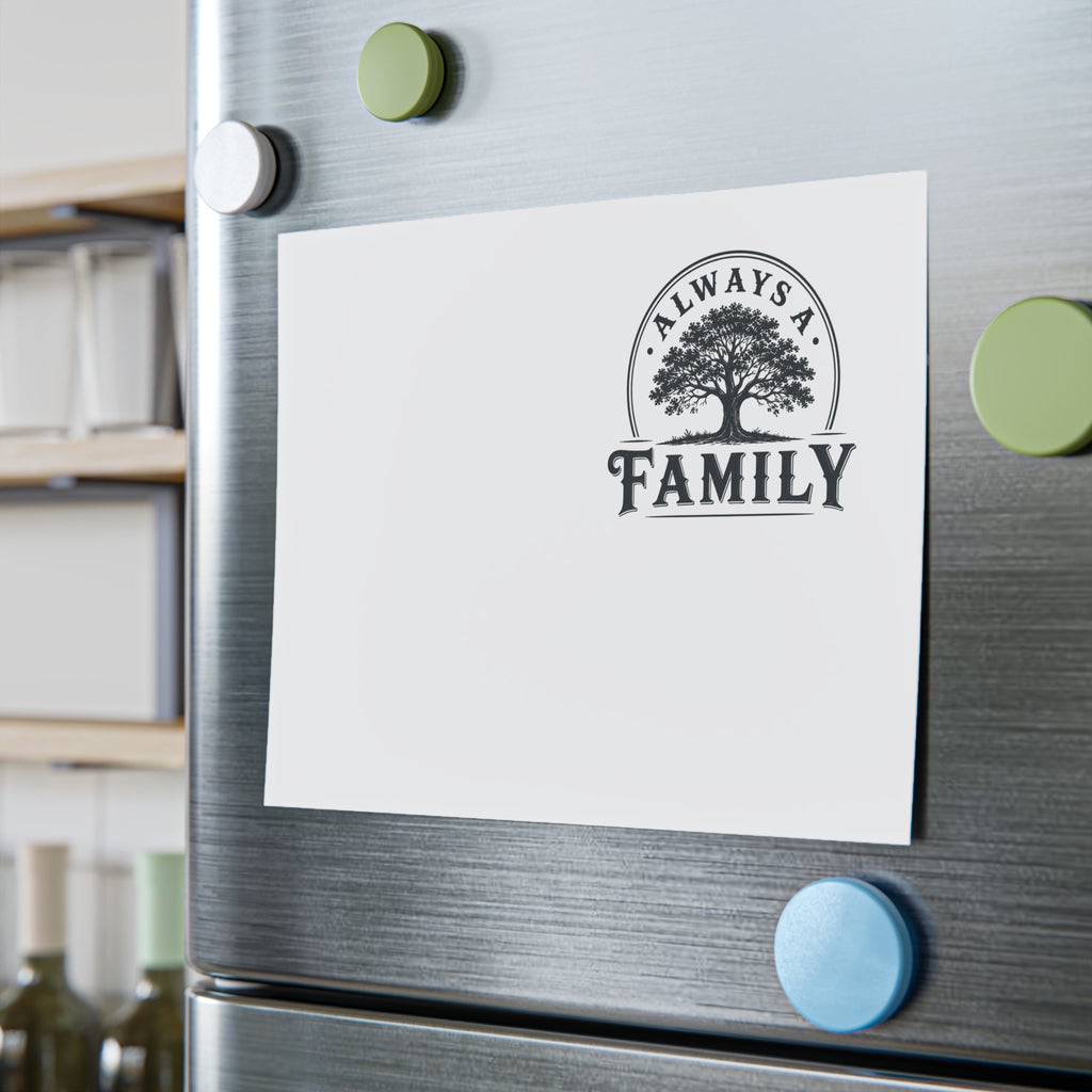 Always a Family Post-it Note Pad — Tree Logo Sticky Notes for Home & Family