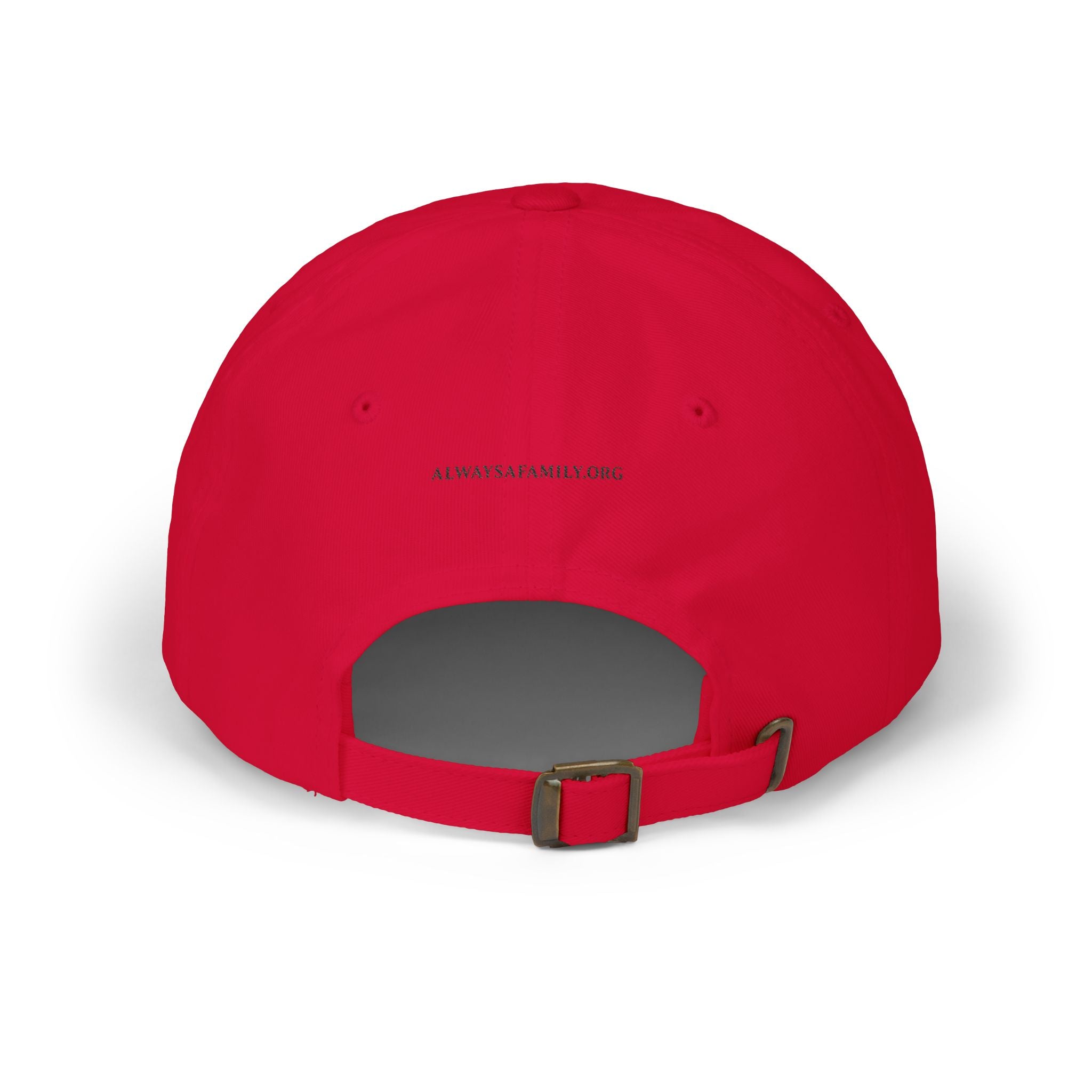 Always A Family Embroidered Dad Cap — Vintage Family Logo Baseball Hat