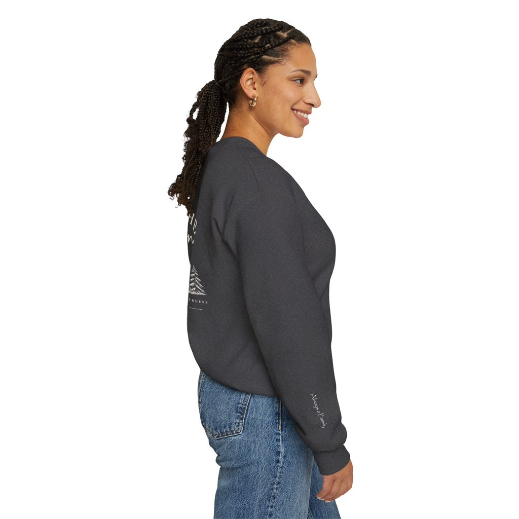 Family Is the Tradition Christmas Sweatshirt – "Always a Family" Crewneck