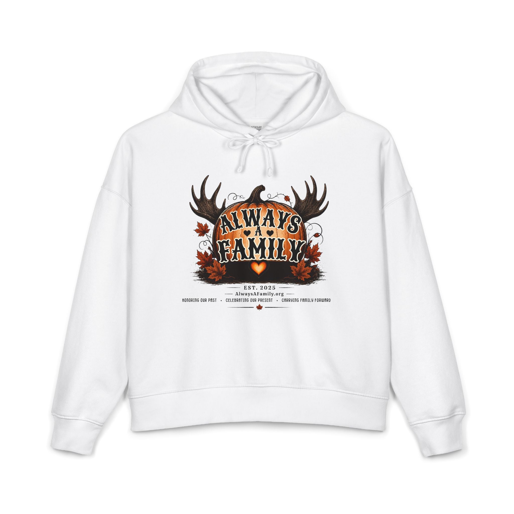 Always Family Hoodie Halloween — Autumn Antlers Graphic Women's Hoodie