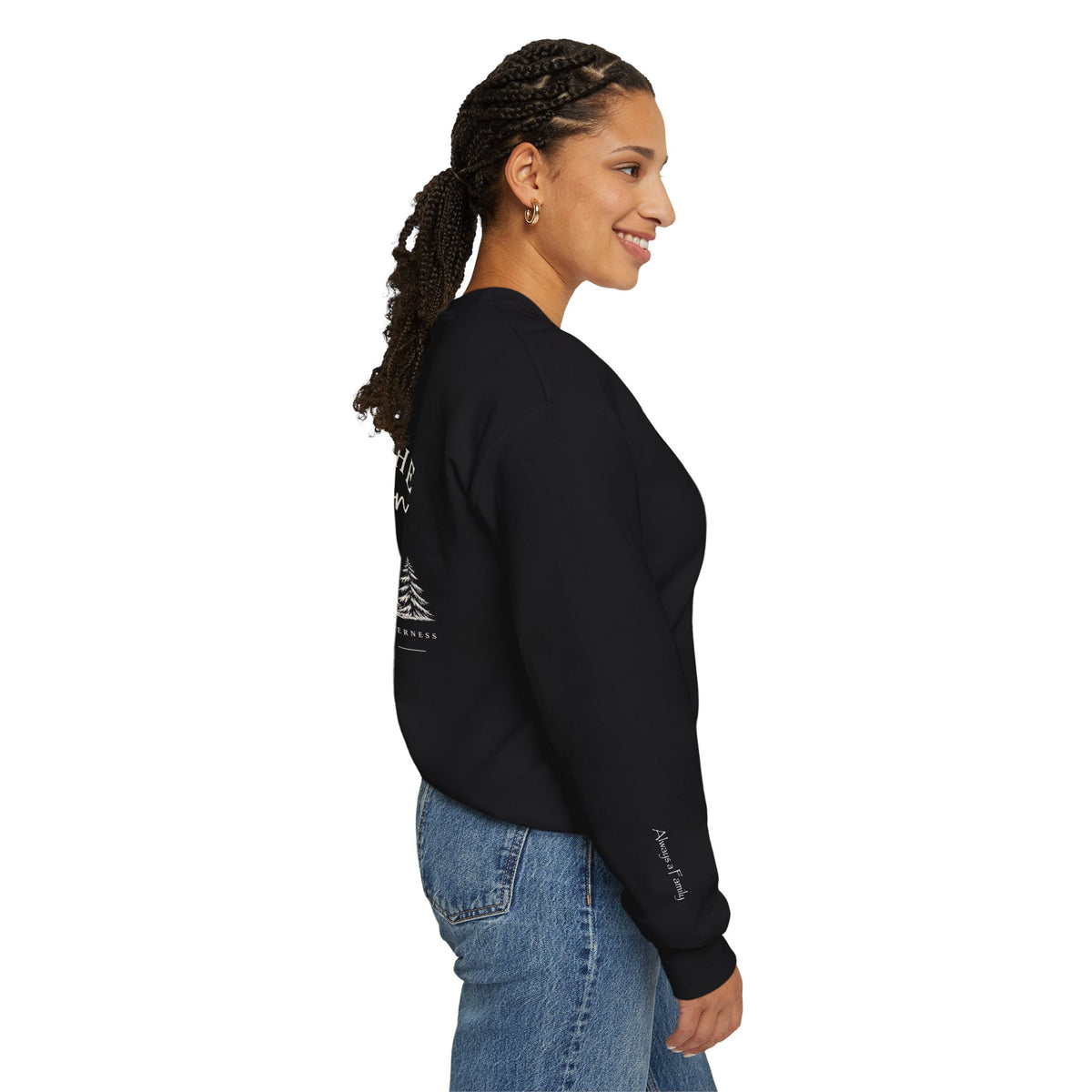 Family Is the Tradition Christmas Sweatshirt – "Always a Family" Crewneck