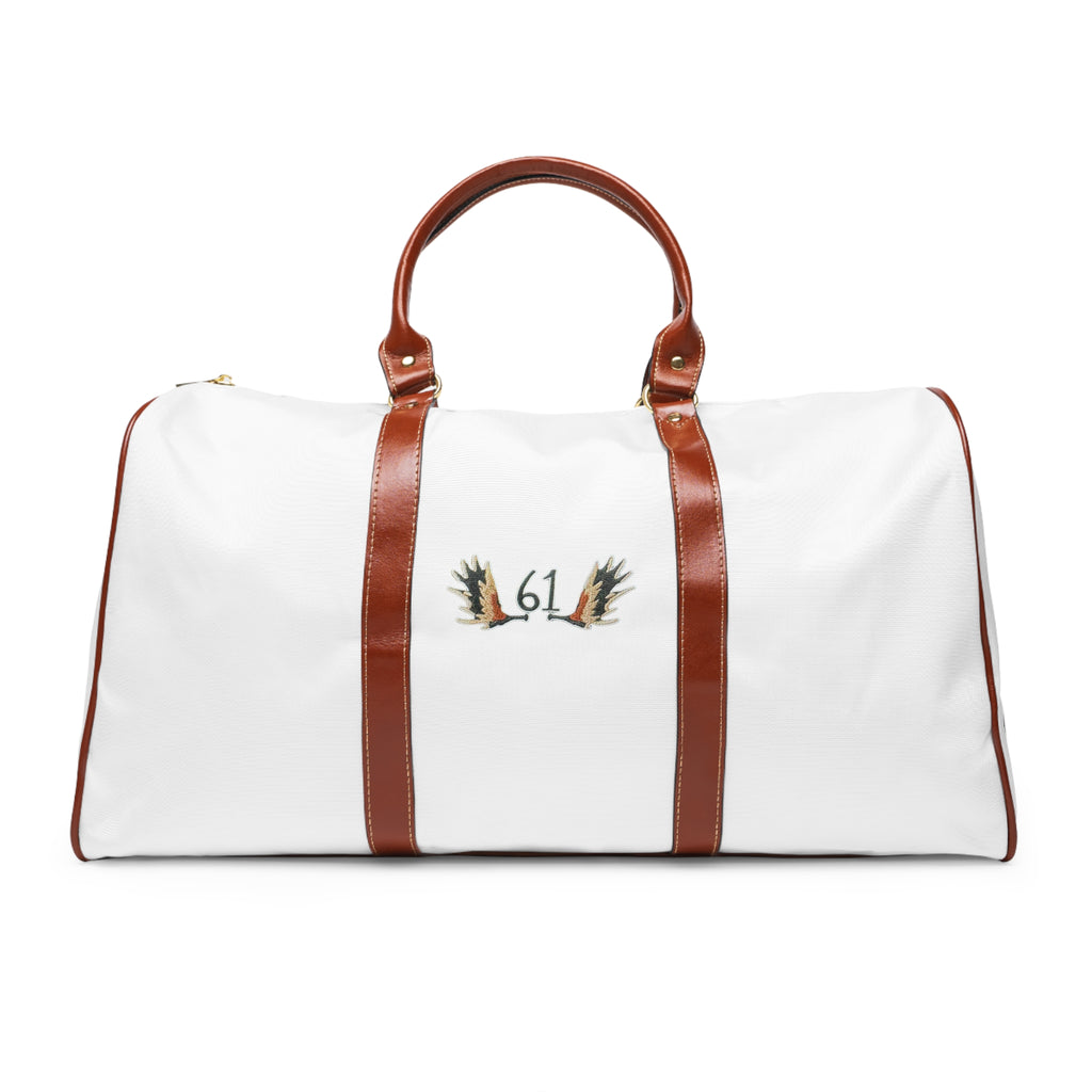Waterproof Travel Bag — Minimal Moose Antler Duffle for Weekend Getaways