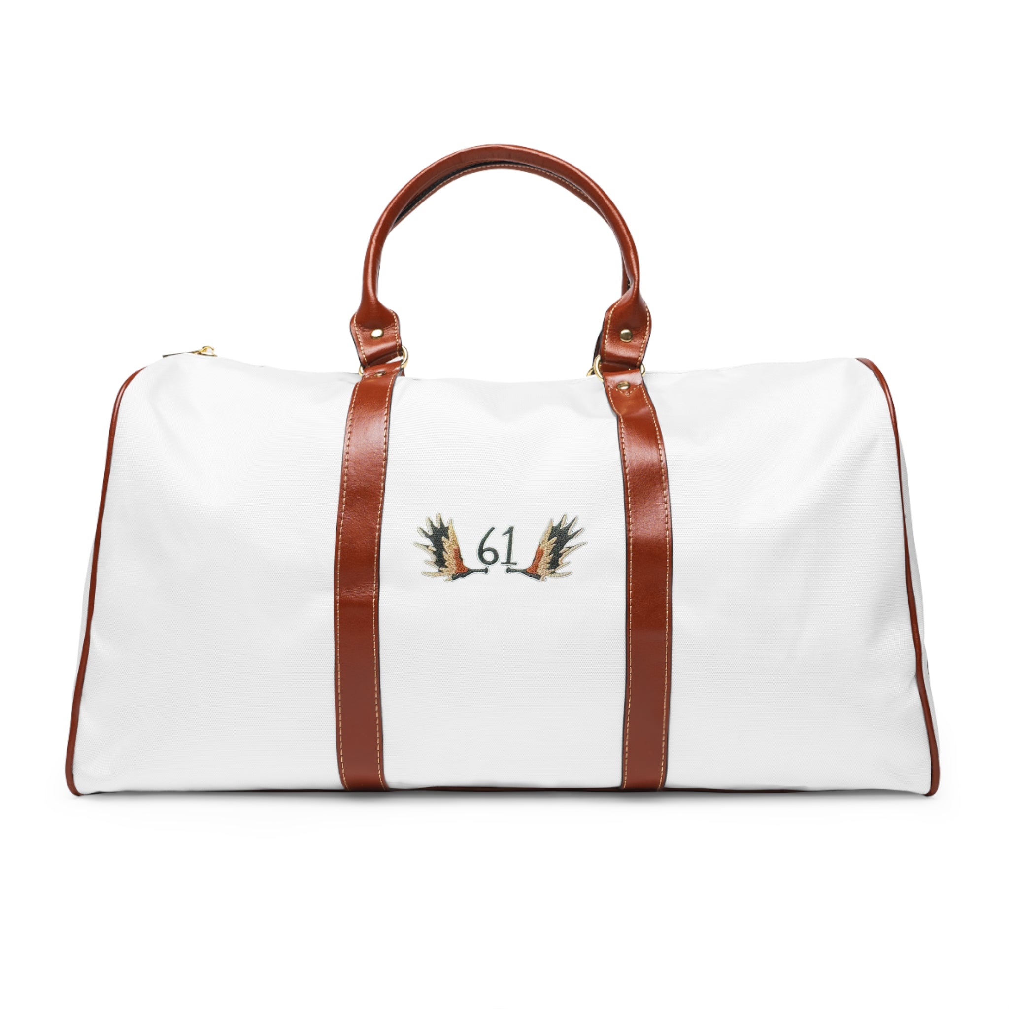 Waterproof Travel Bag — Minimal Moose Antler Duffle for Weekend Getaways