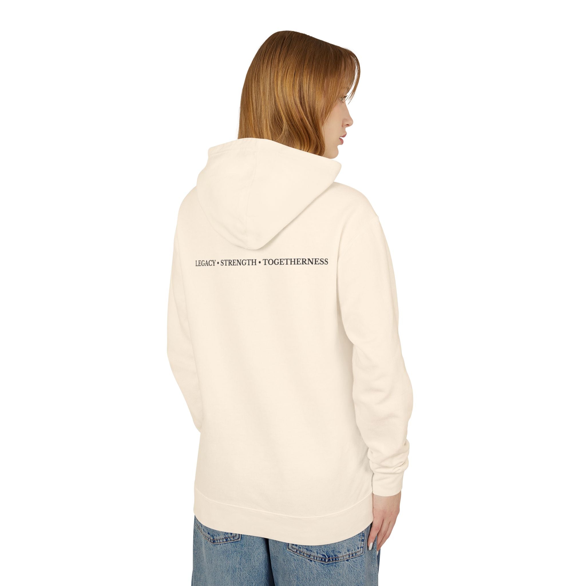 Always A Family Hoodie — Cozy Family Silhouette Pullover