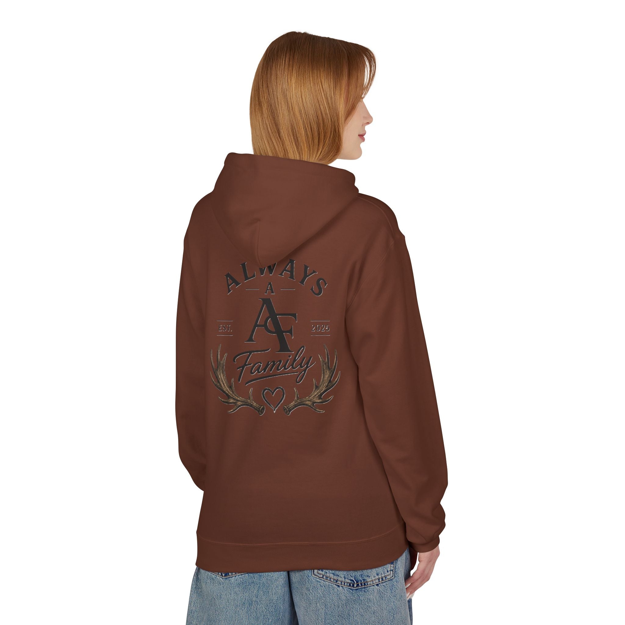 Family legacy Hoodie — "Always A Family" Cozy Fleece Pullover