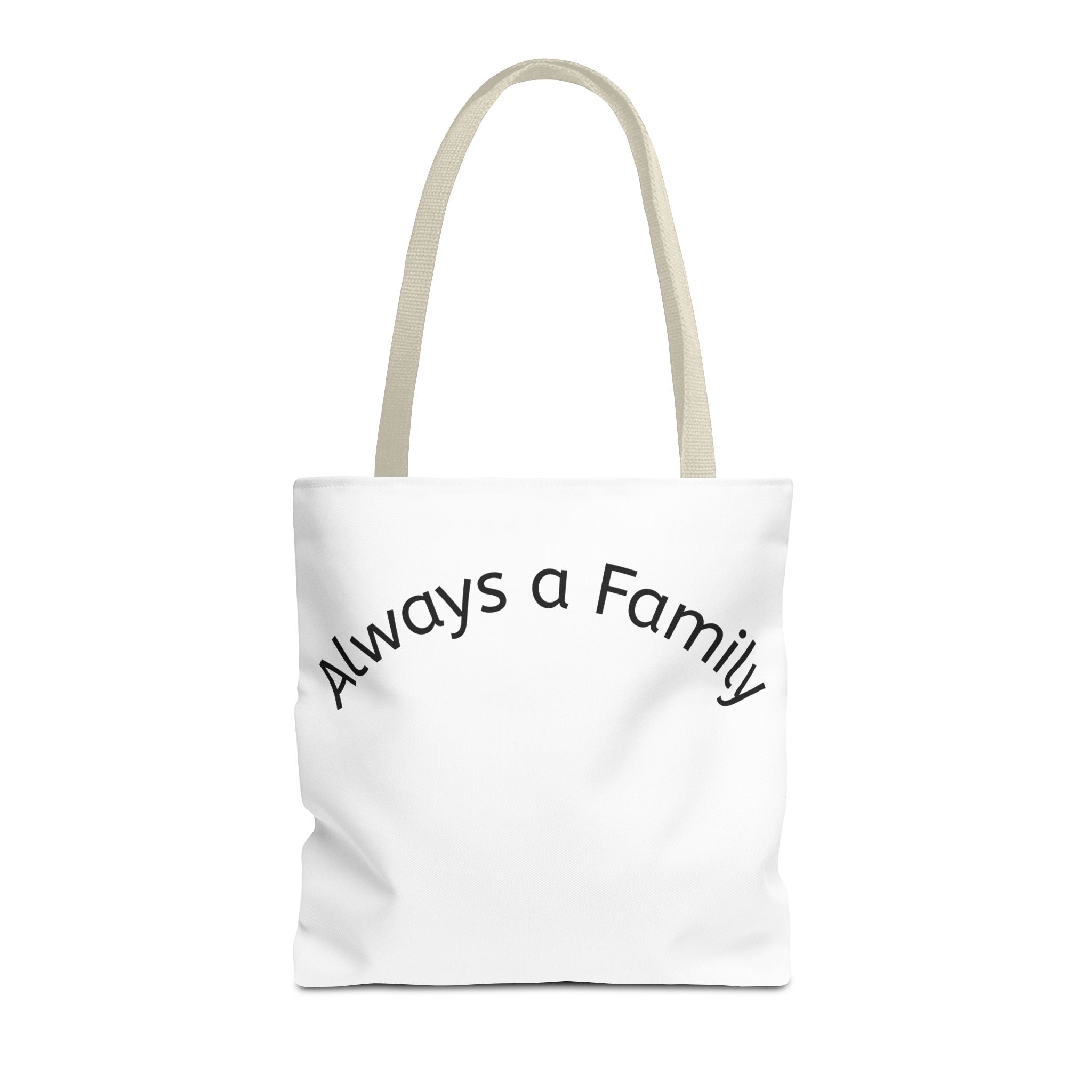 Tote — "Always a Family" Moose Antler Accent Tote Bag