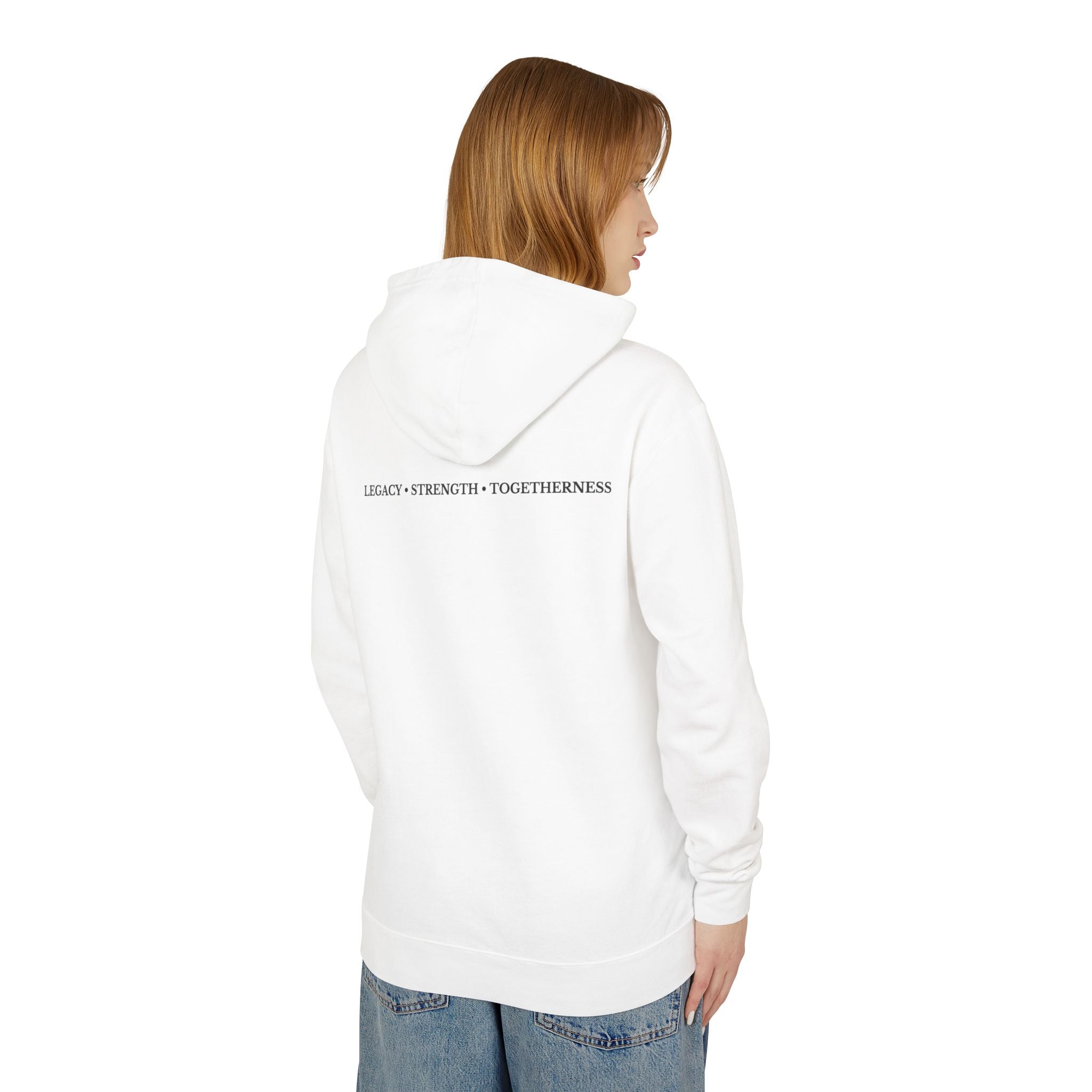 Always A Family Hoodie — Cozy Family Silhouette Pullover