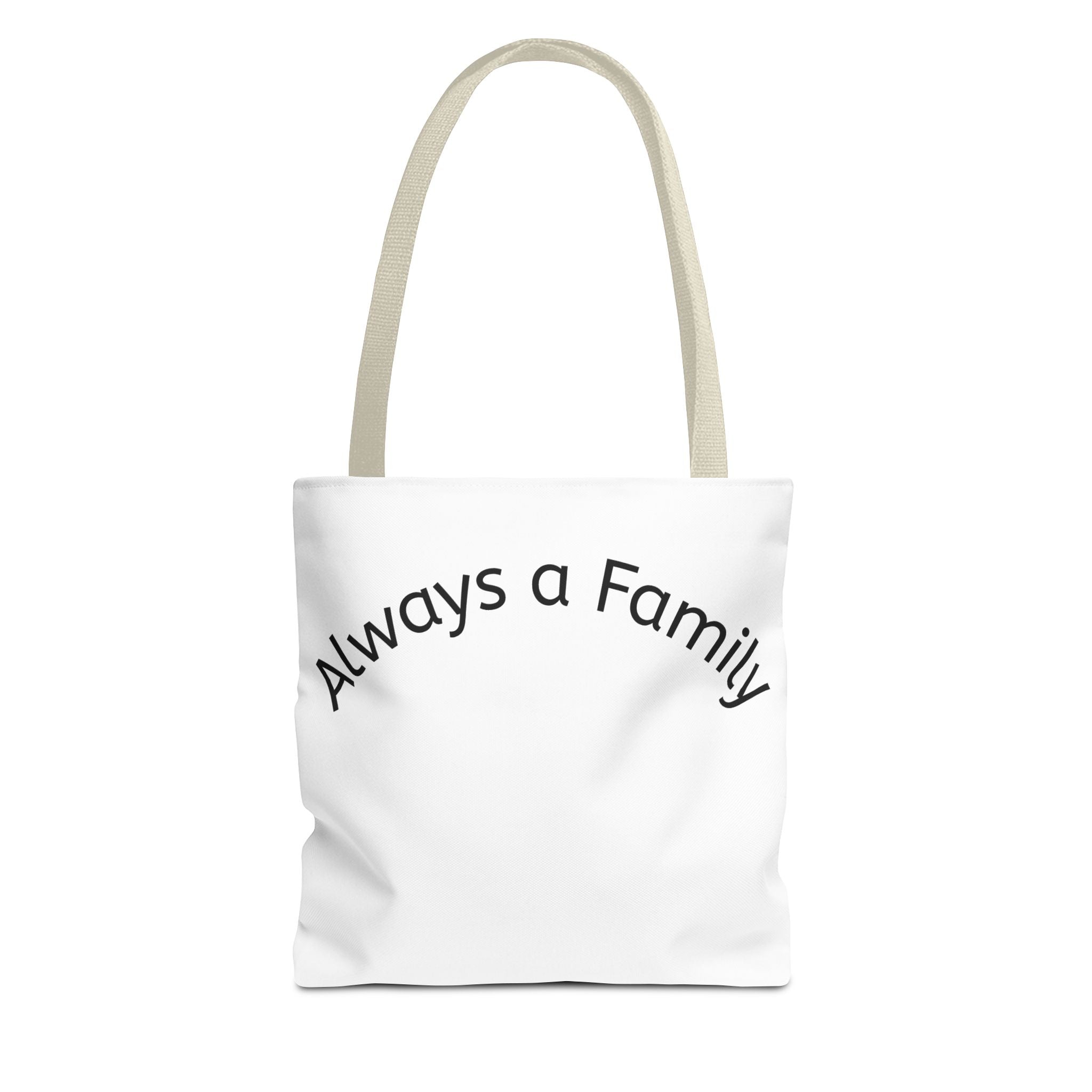 Tote — "Always a Family" Moose Antler Accent Tote Bag
