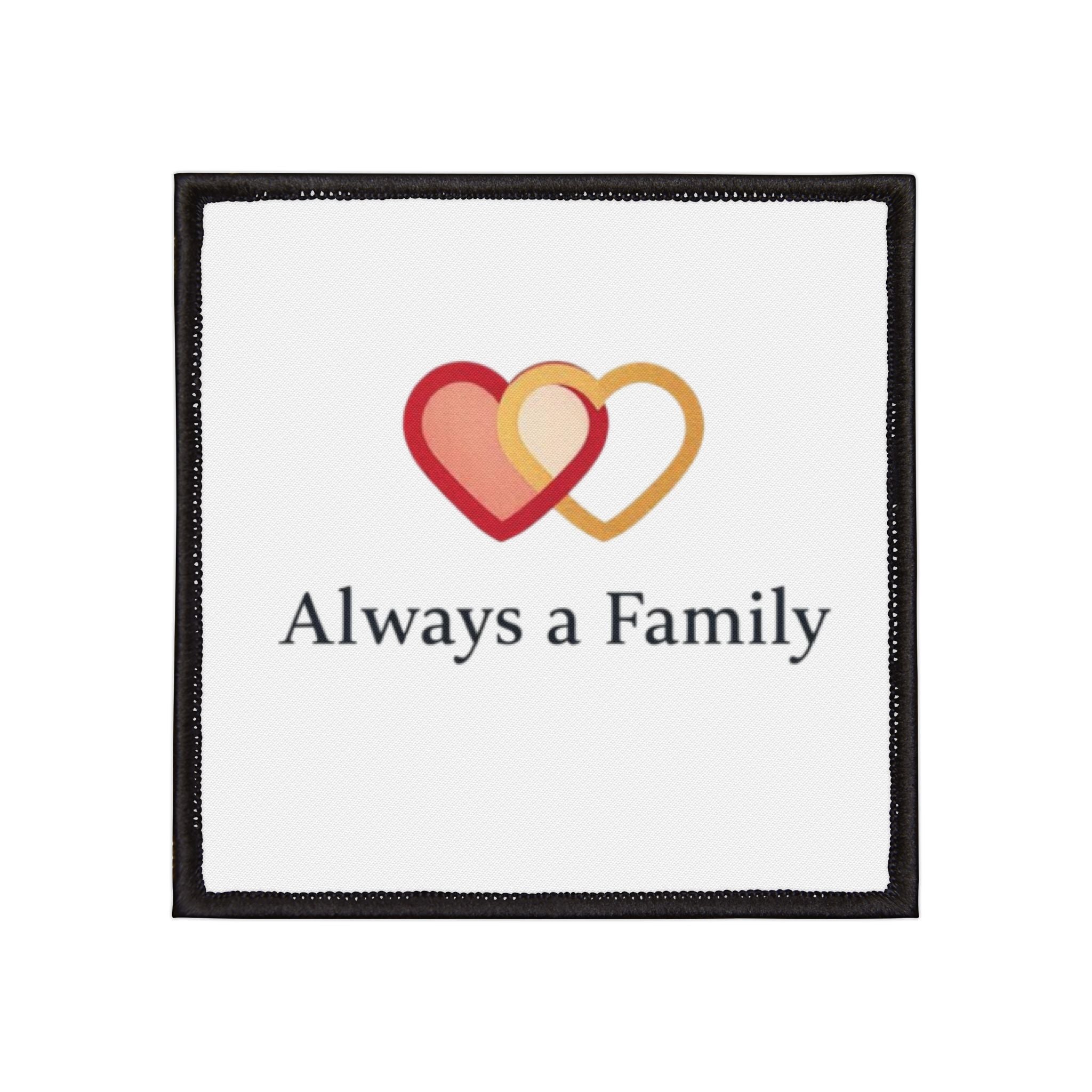Always a Family Iron-On Patch —   Memorial Patch