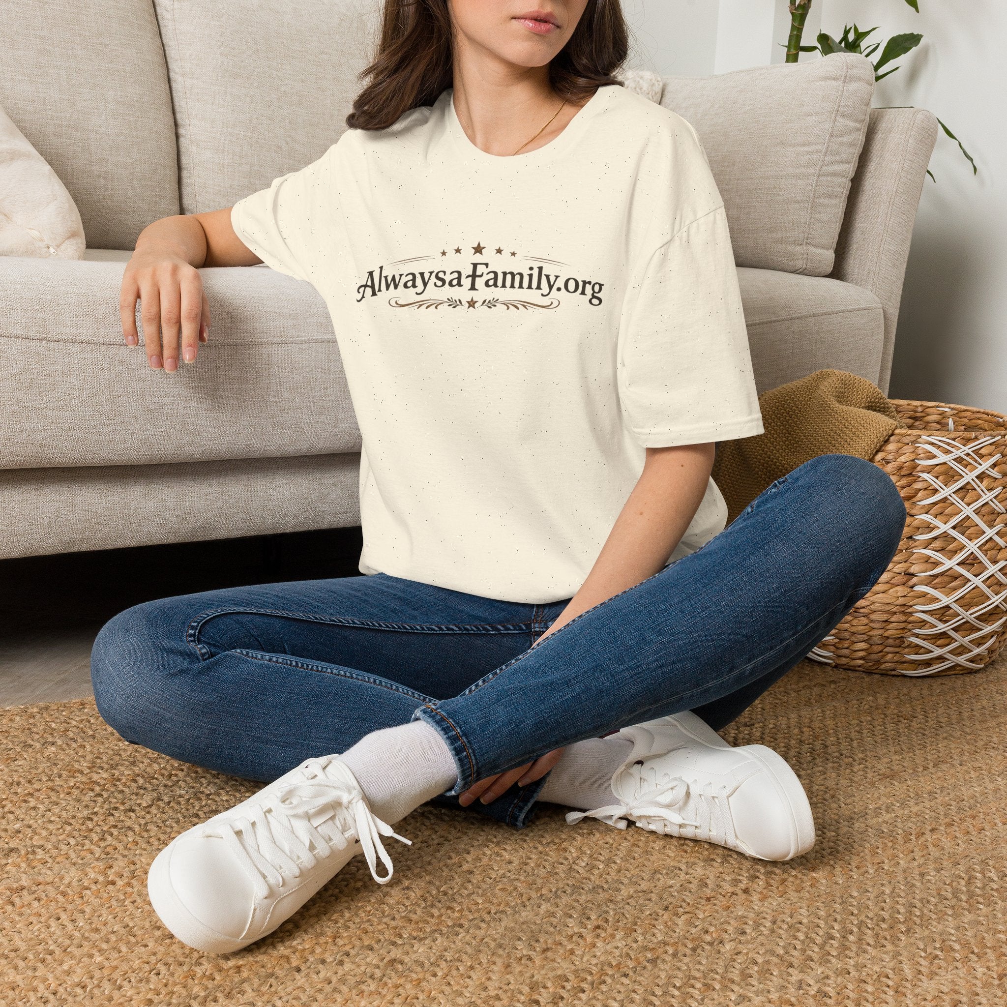 Always a Family.org T-Shirt — Family Support & Togetherness Tee