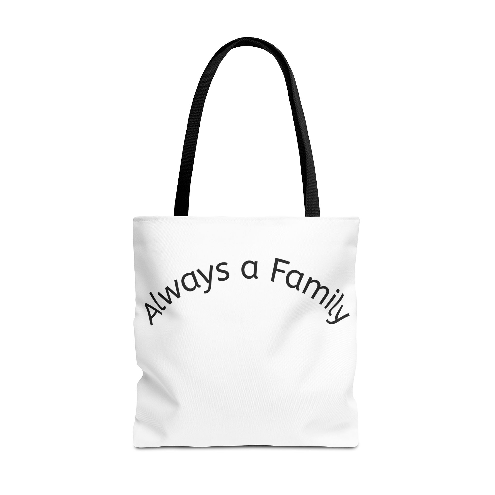 Tote — "Always a Family" Moose Antler Accent Tote Bag