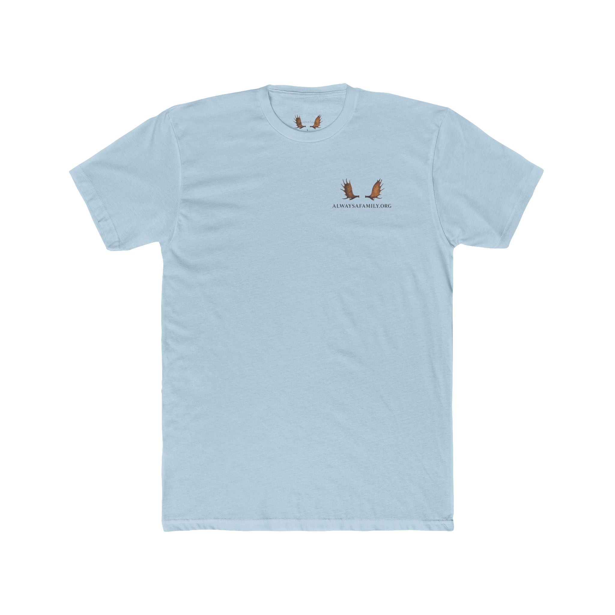 Always A Family T-Shirt — Antler Heart Logo Crew Tee