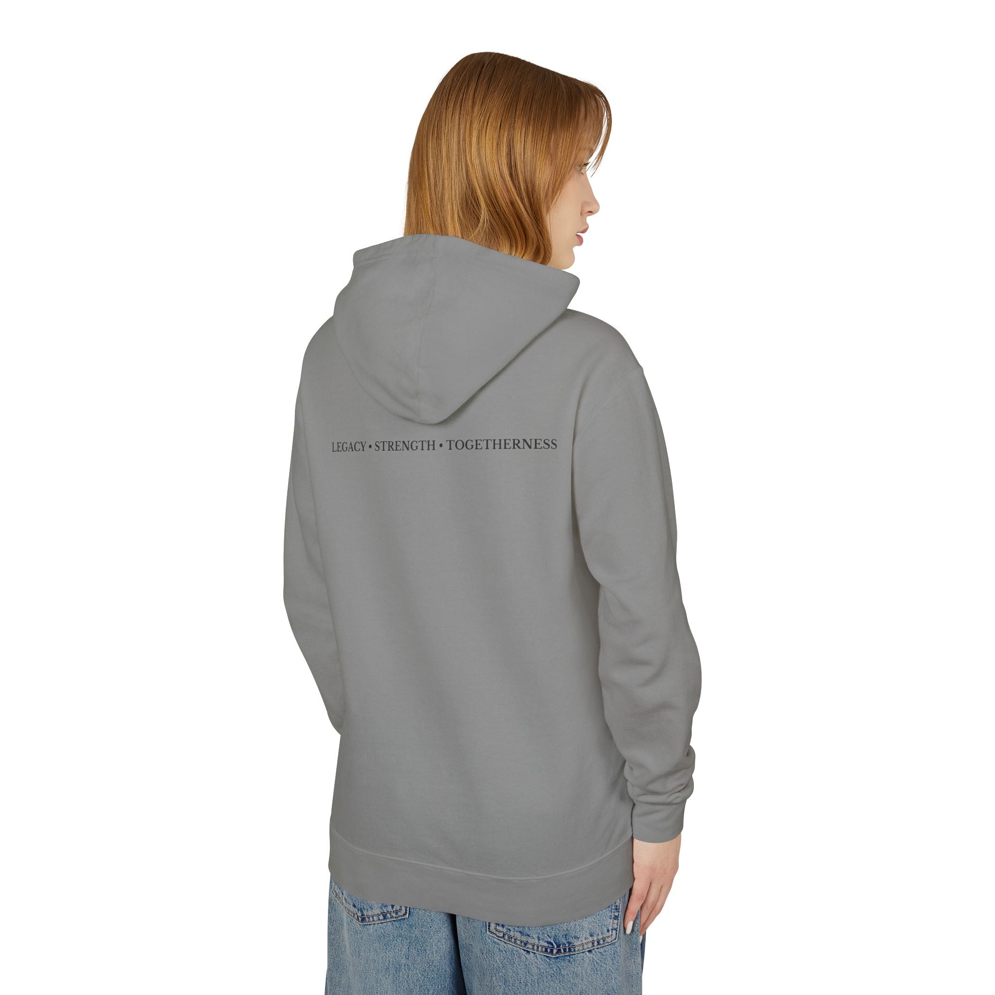 Always A Family Hoodie — Cozy Family Silhouette Pullover