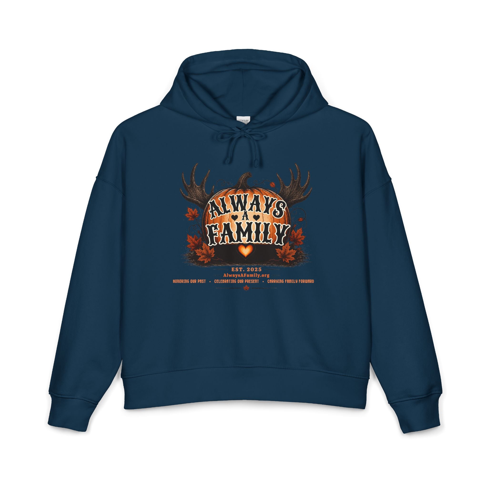Always Family Hoodie — Vintage Halloween Graphic Pullover for Women